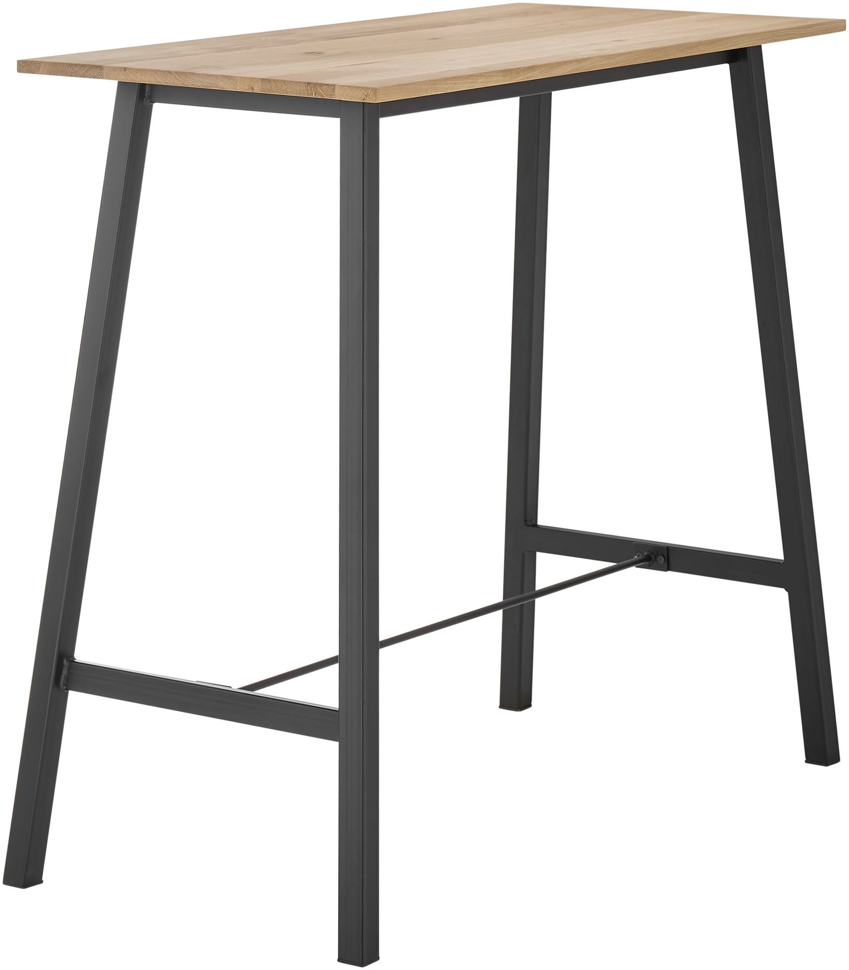 Stolkom Bartisch "Kent Eiche Massivholz geölt, Hochtisch BxHxT 120x104x60 c günstig online kaufen