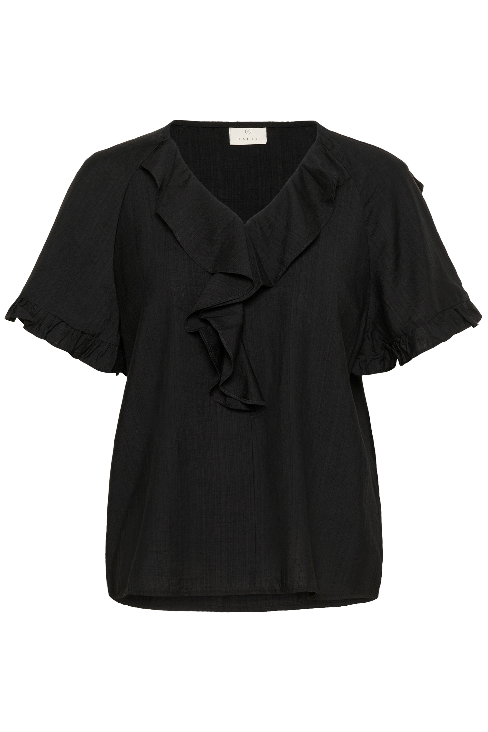 KAFFE Kurzarmbluse "Damen Bluse kurzarm KAmariana"