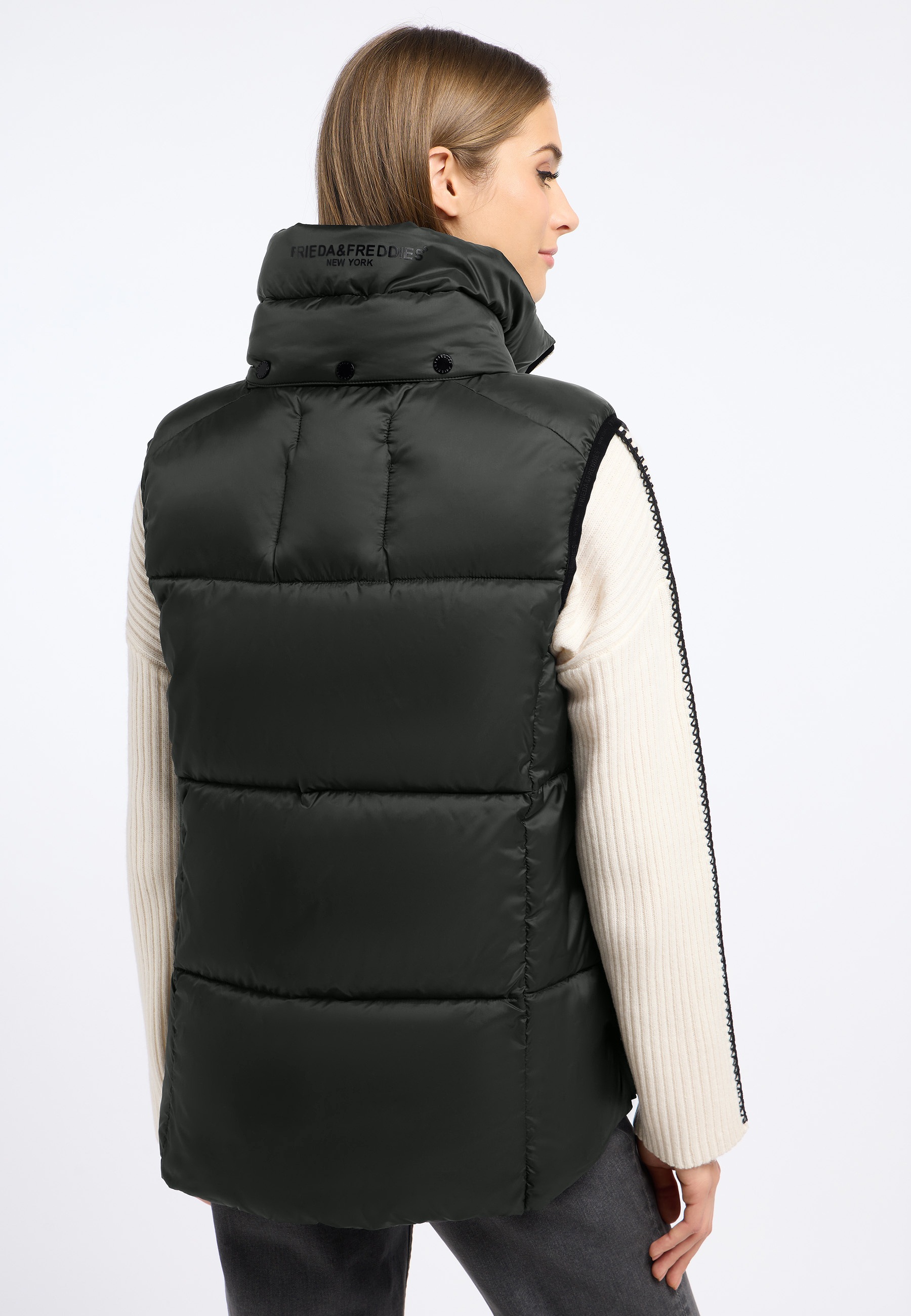 Frieda & Freddies Steppweste »Fake Down Vest / New Cisme«