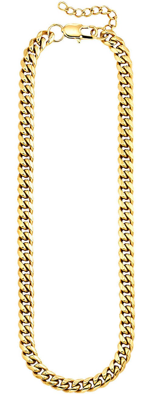Aniston JEWELRY & WATCHES Edelstahlkette »Schmuck Geschenk Edelstahl Halsschmuck Panzerkette«