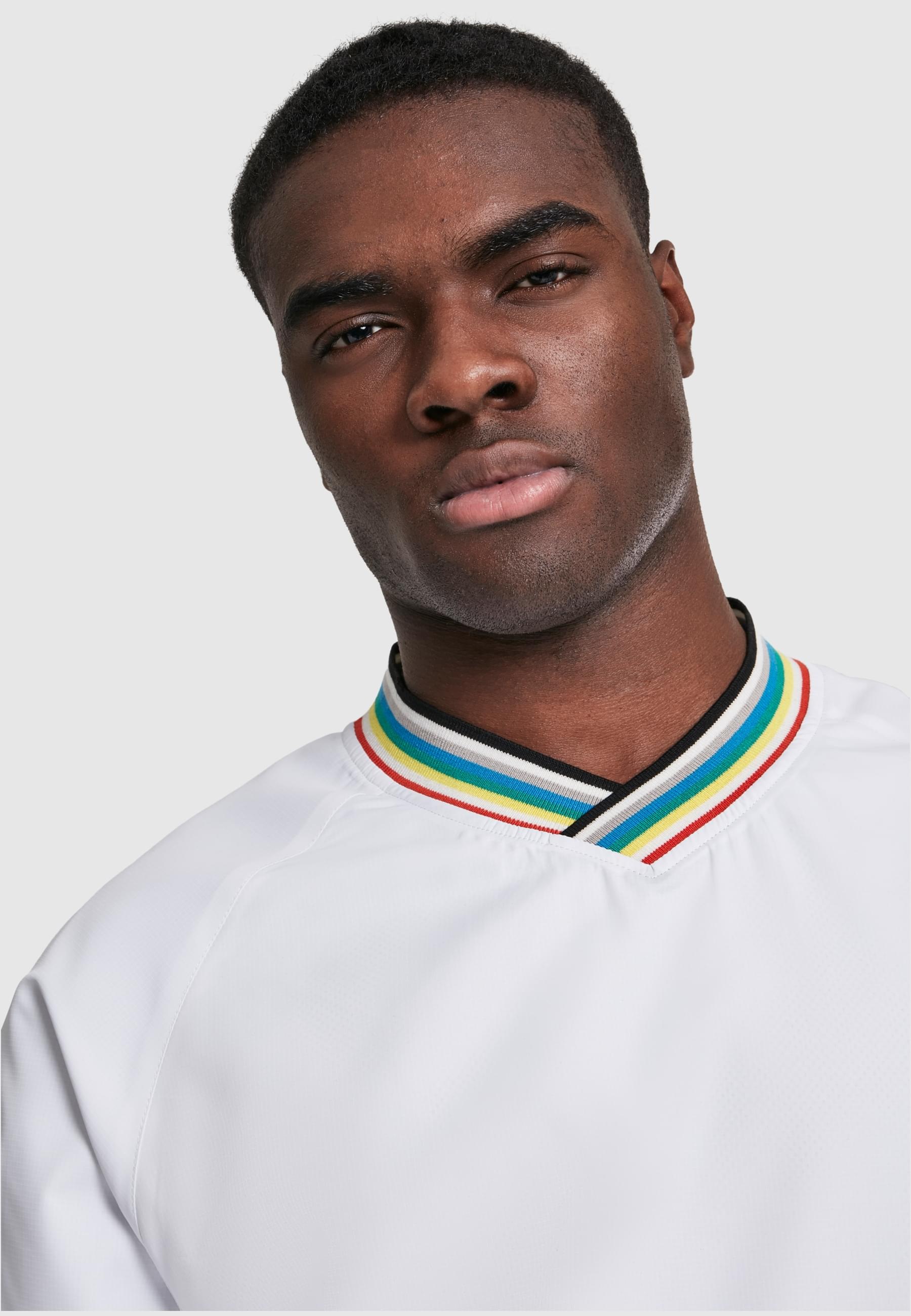 URBAN CLASSICS Rundhalspullover »Urban Classics Herren Warm Up Pull Over«, (1 tlg.)