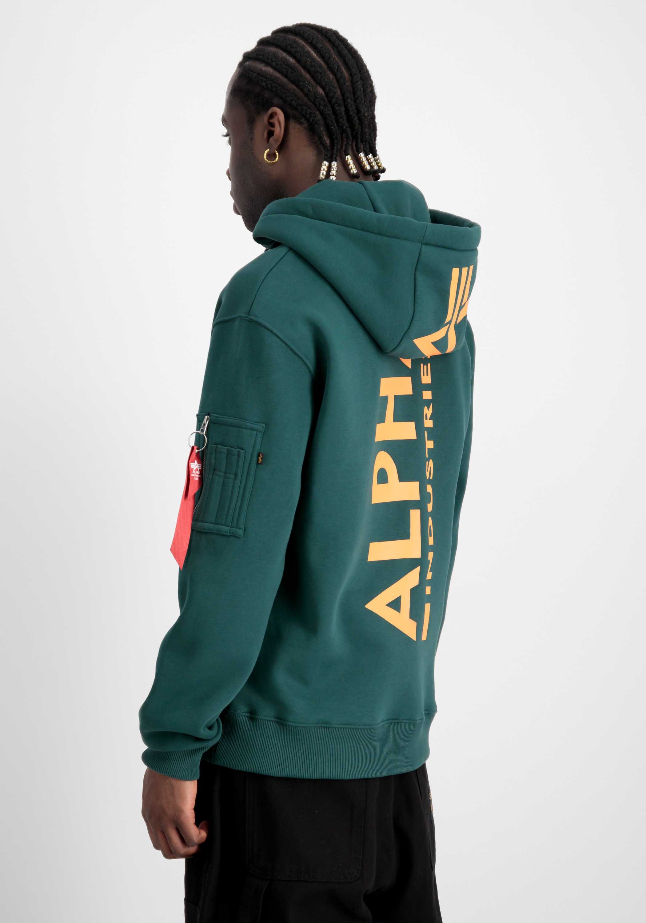 Alpha Industries Hoodie "Backprint Hoodie " günstig online kaufen