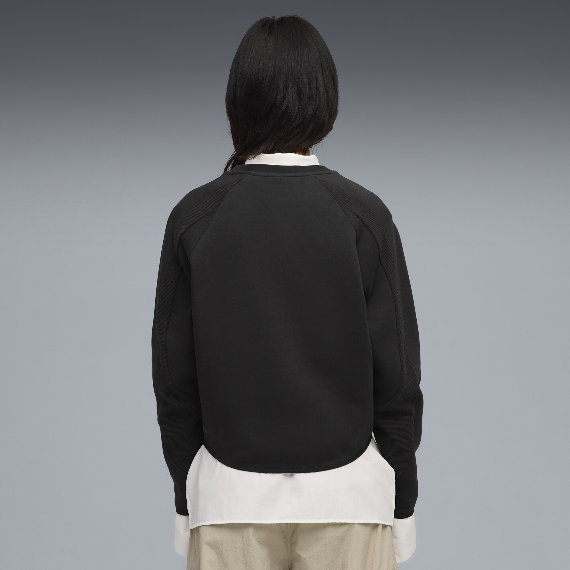 PUMA Sweatshirt »Evostripe Comfort Short Sweatshirt Damen«
