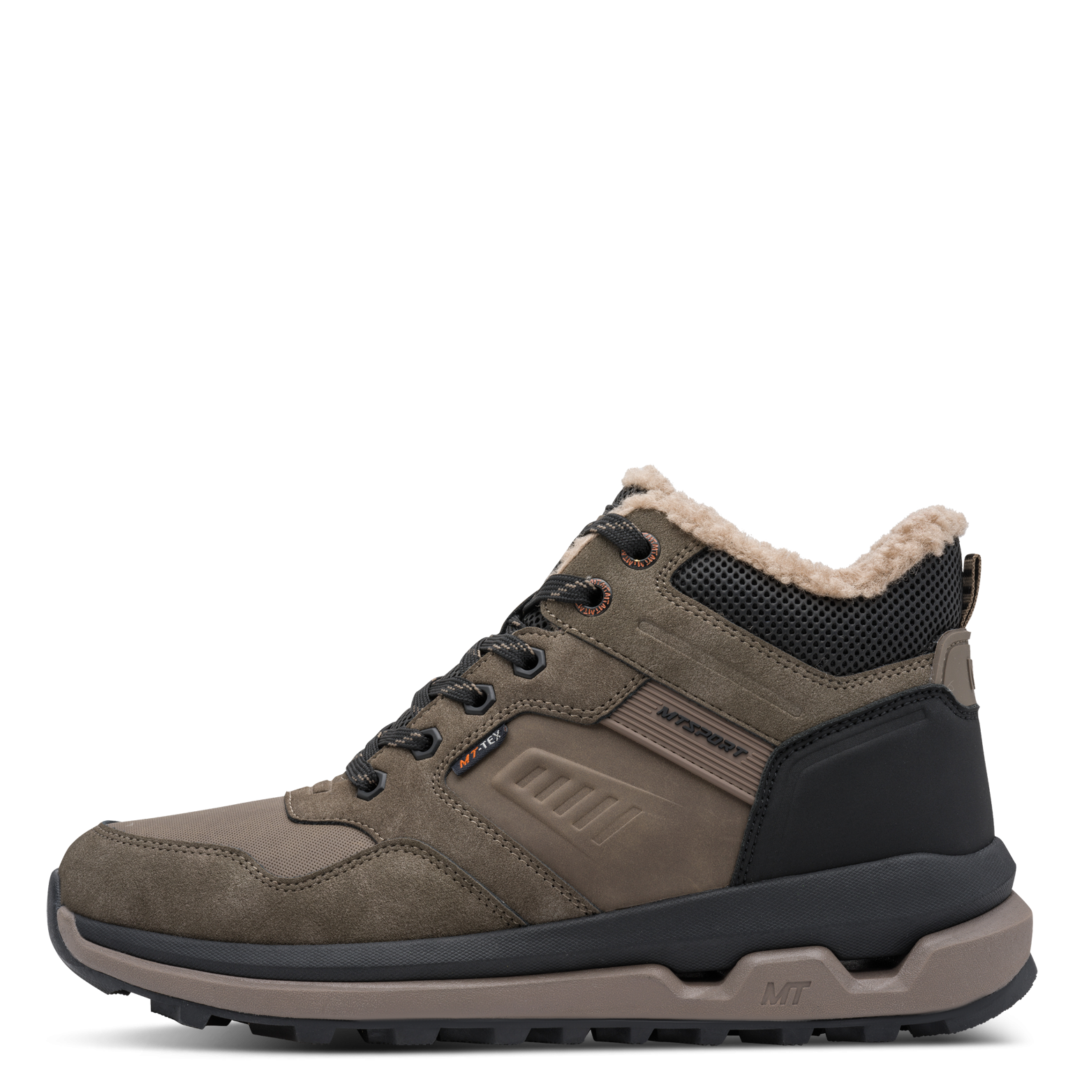 MARCO TOZZI Winterboots  Schnürboots mit Logoschriftzug und Kontrastbesatz