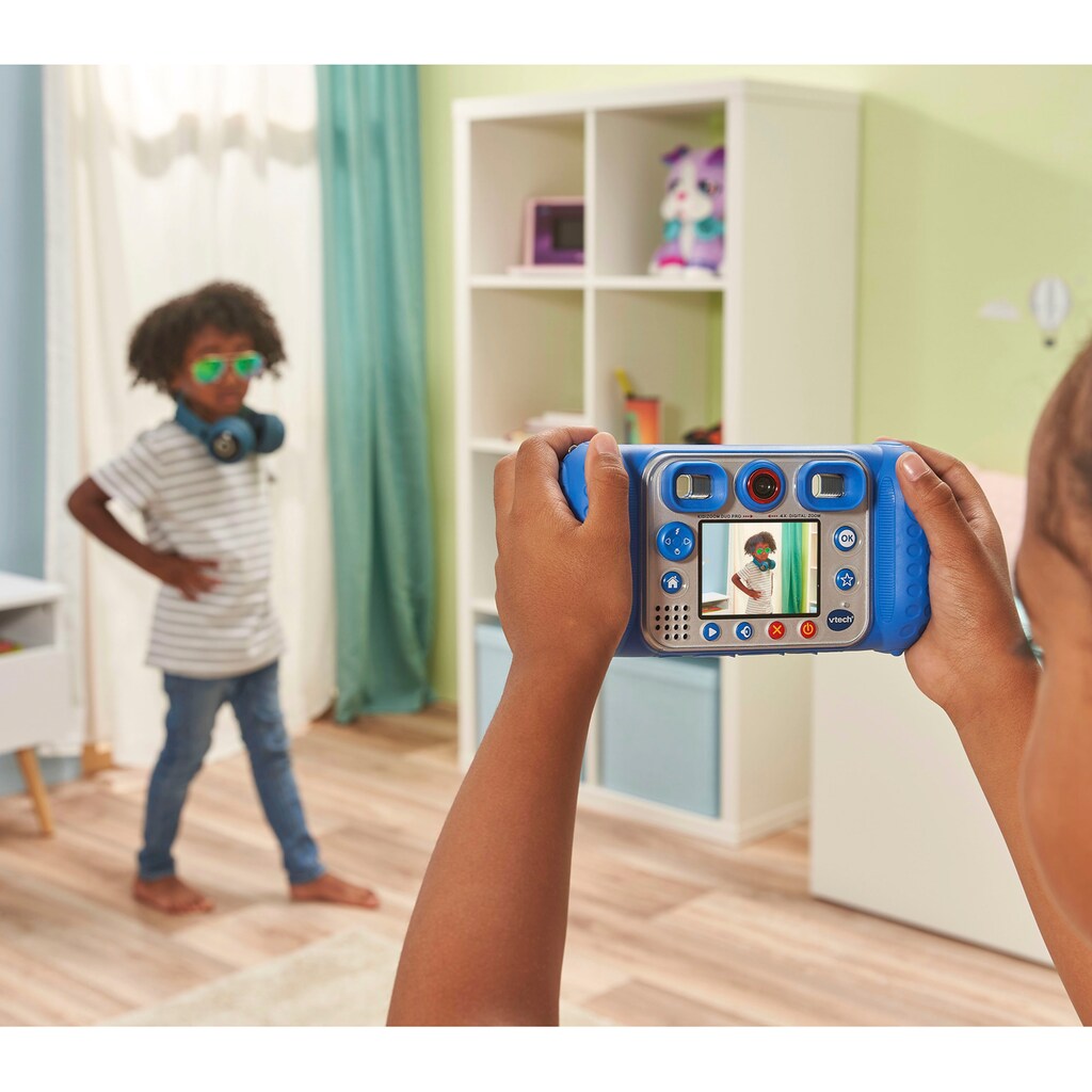 Vtech® Kinderkamera »KidiZoom Duo Pro, pink«, inklusive Tragetasche