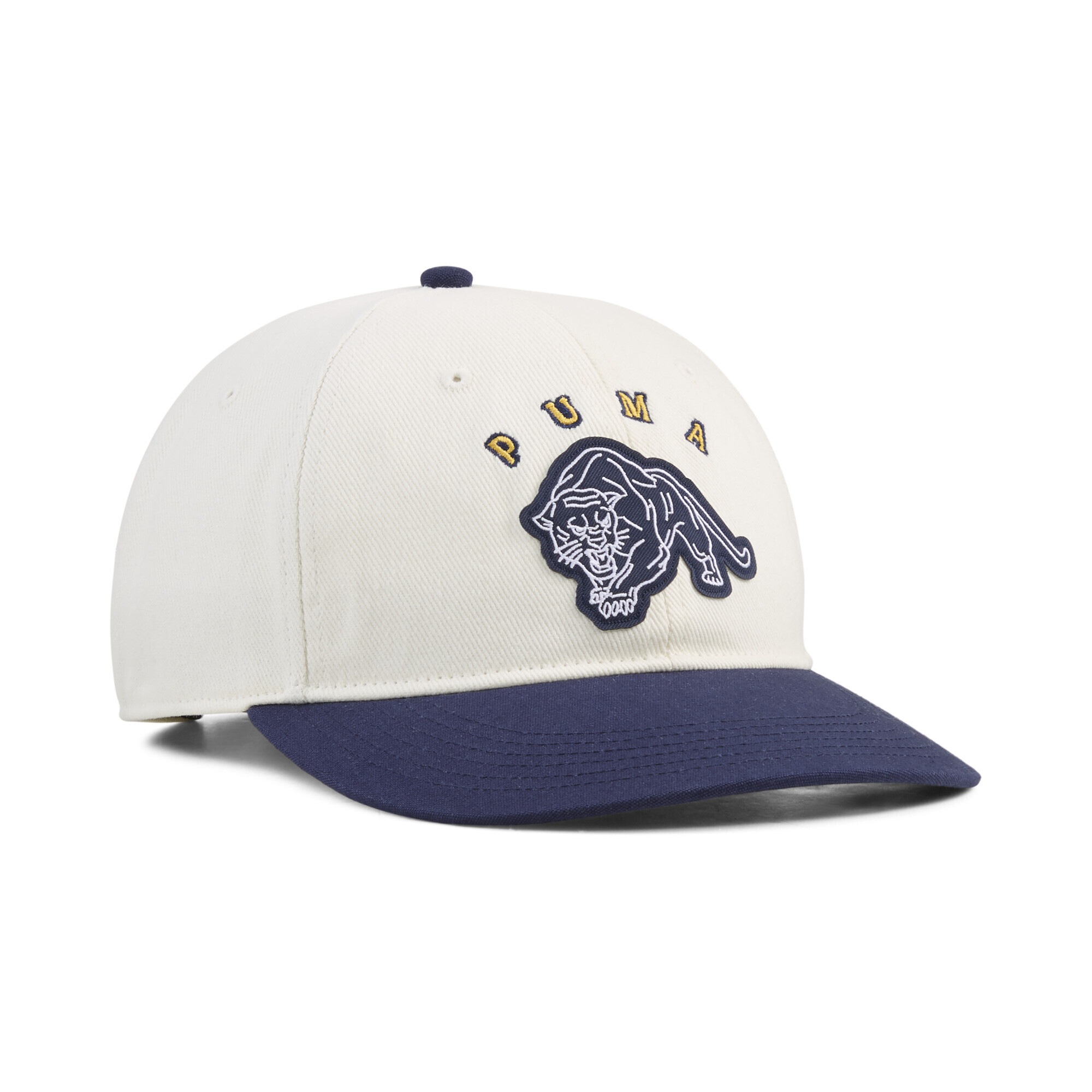 PUMA Flex Cap "Vintage Low Curve Cap Erwachsene"warm weiß, unifarben, Futter Vorderteil: 100% Baumwolle, Caps