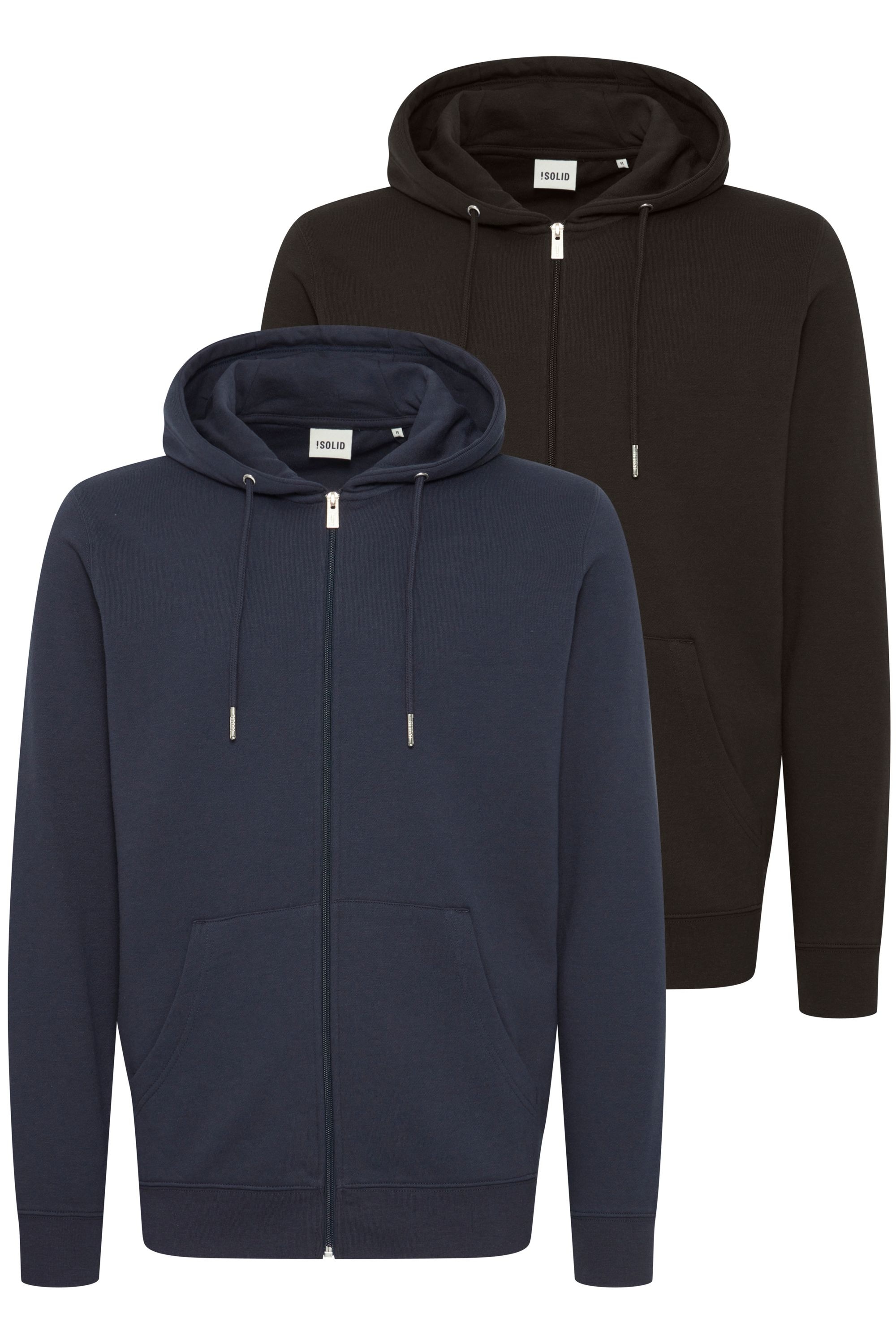 !Solid Sweatjacke SDMColineareg 2Pack Basic Hoodie als Doppelpack günstig online kaufen