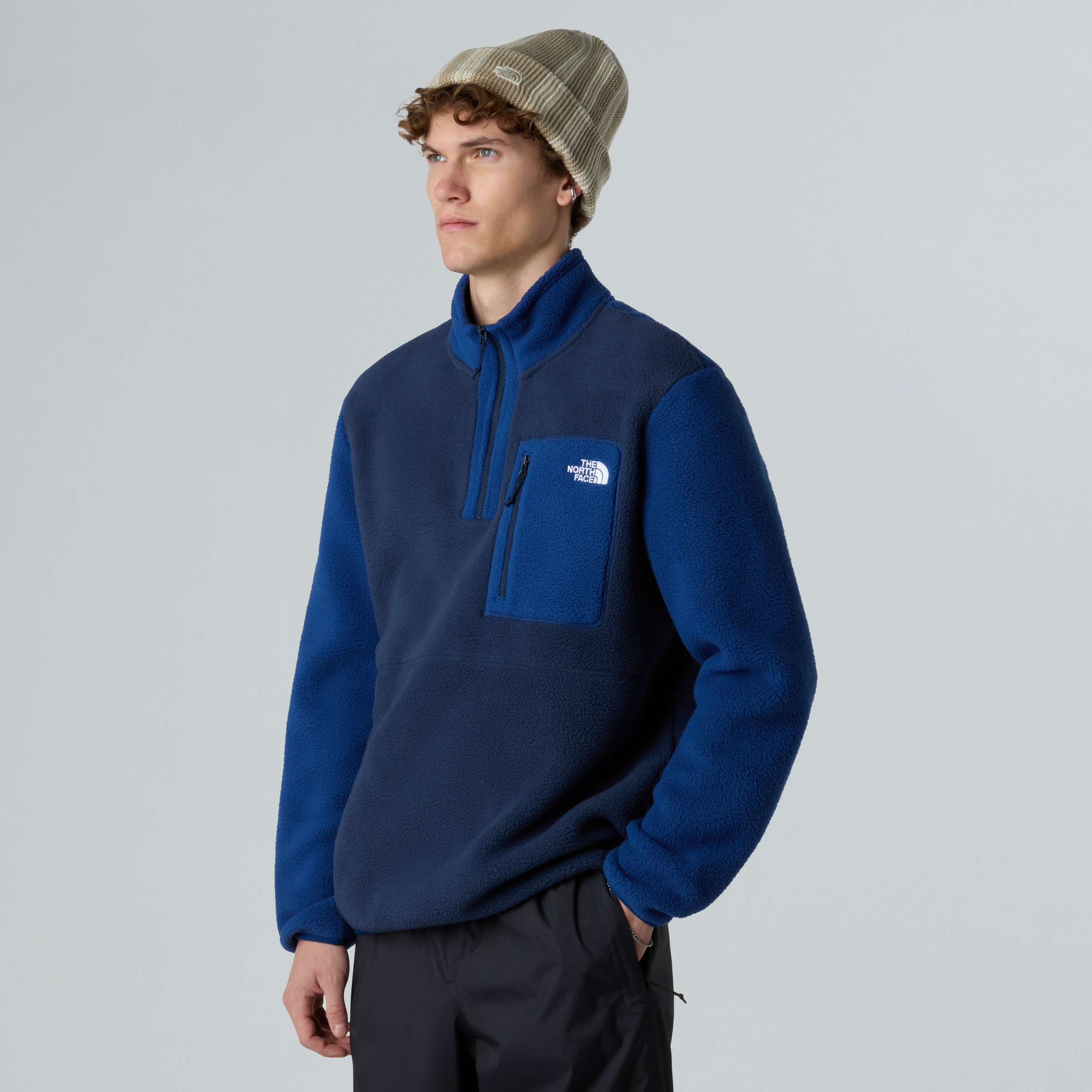 The North Face Strickfleece-Pullover "M YUMIORI 1/4 ZIP" 1 tlg. aus Strickf günstig online kaufen