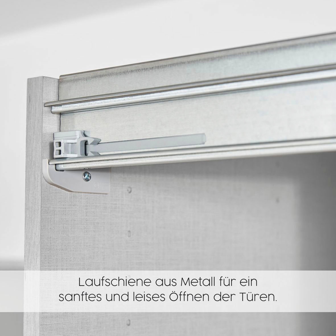 rauch Schwebetürenschrank »Subito Kleiderschrank Bestseller« Schlafzimmer Glasfront Breiten 136 & 181 Höhe 197 cm - MADE IN GERMANY