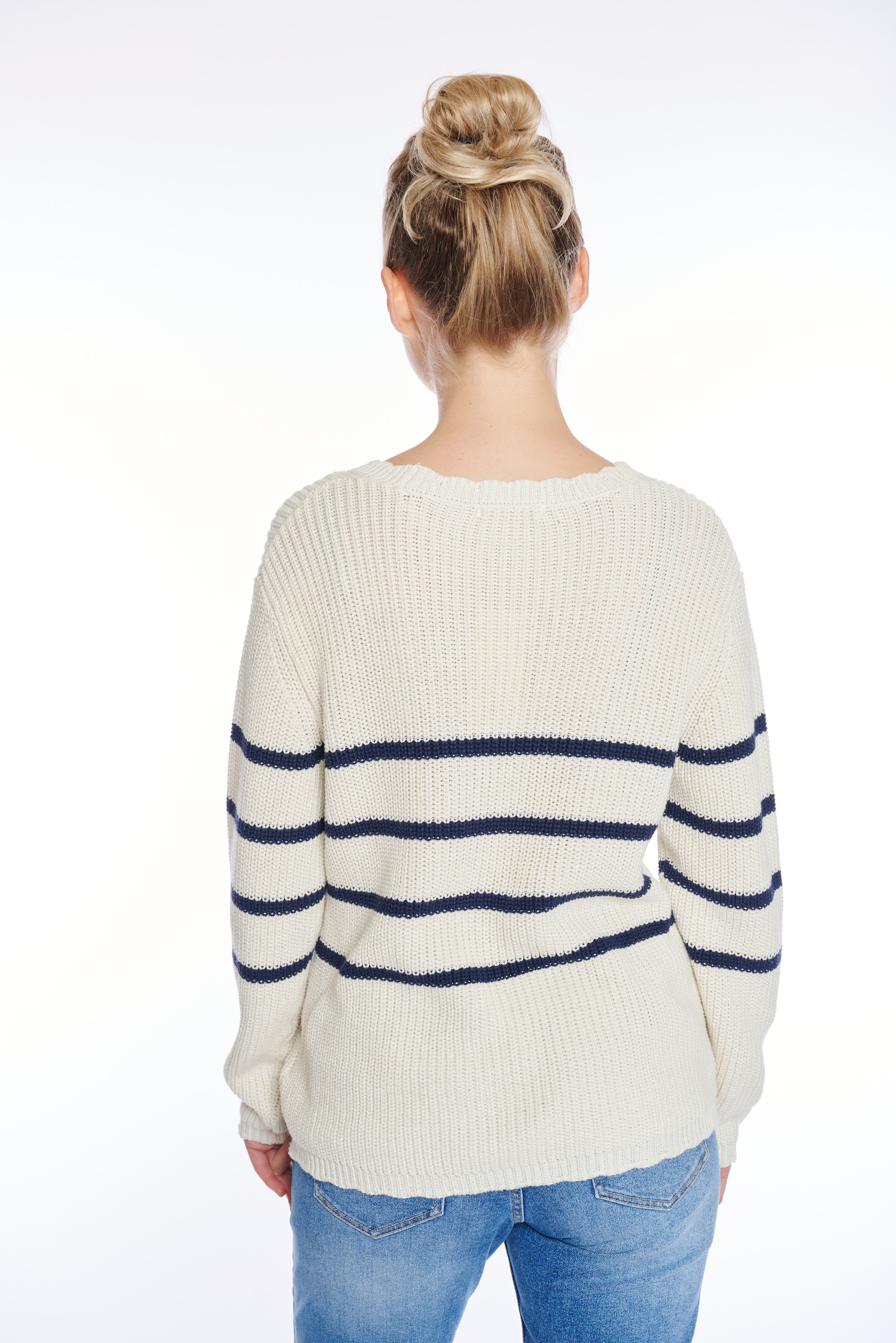 HaILY’S Strickpullover »LS C SK Vi44olet«