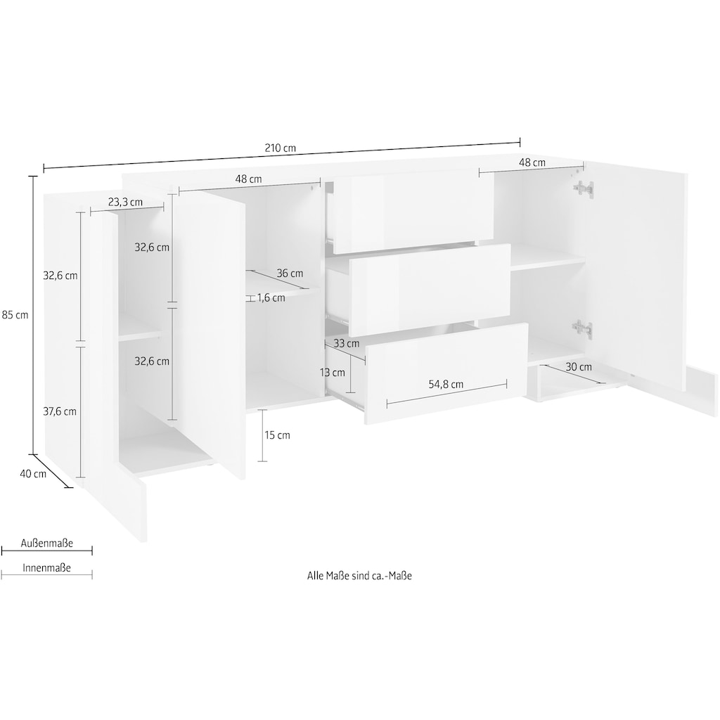 INOSIGN Sideboard »Pillon«