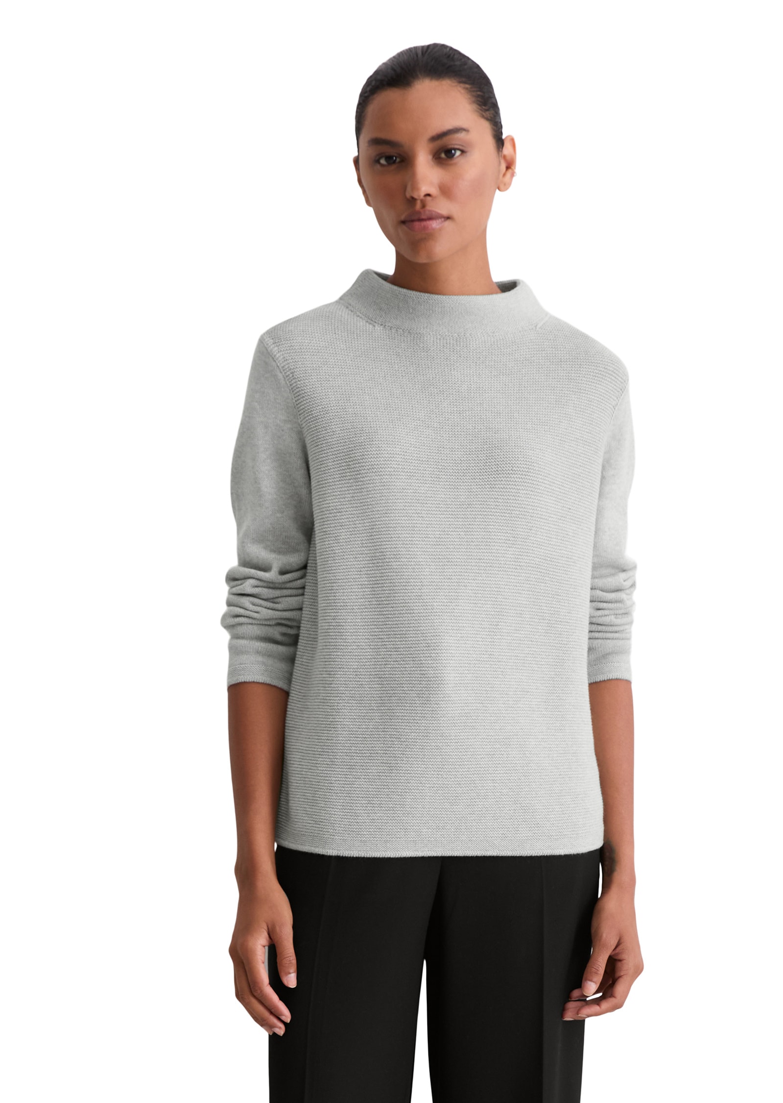Marc OPolo Stehkragenpullover "aus Organic Cotton" günstig online kaufen