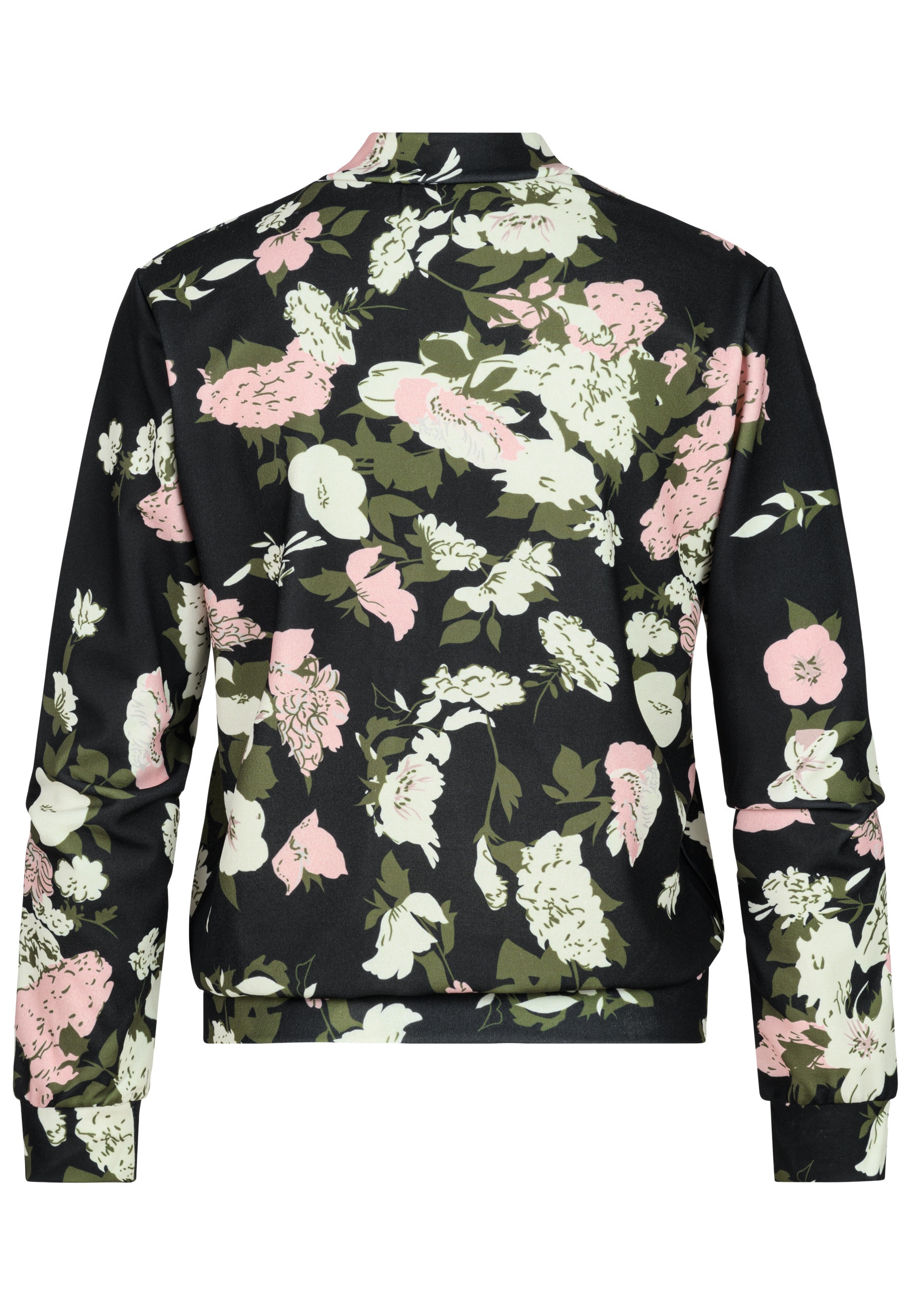 CLOUD 5IVE Bomberjacke »CLOUD 5IVE Blouson Jacket with floral print« 1 Stk. tlg. ohne Kapuze