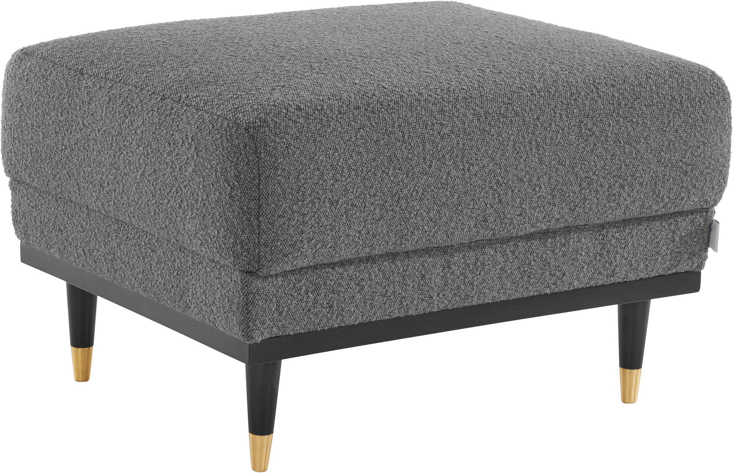 Home affaire Polsterhocker "Chamby New", im Bouclé-Strukturbezug günstig online kaufen