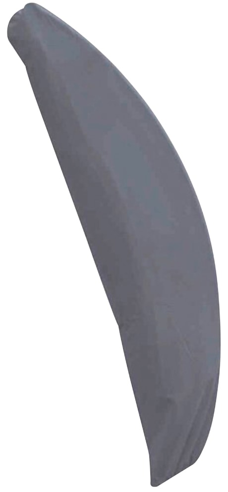 sungarden Sonnenschirm, (1x Ständer, 1x Schirm Ø 375 cm), Aluminium, Kunststoff, 360° drehbar, anthrazit