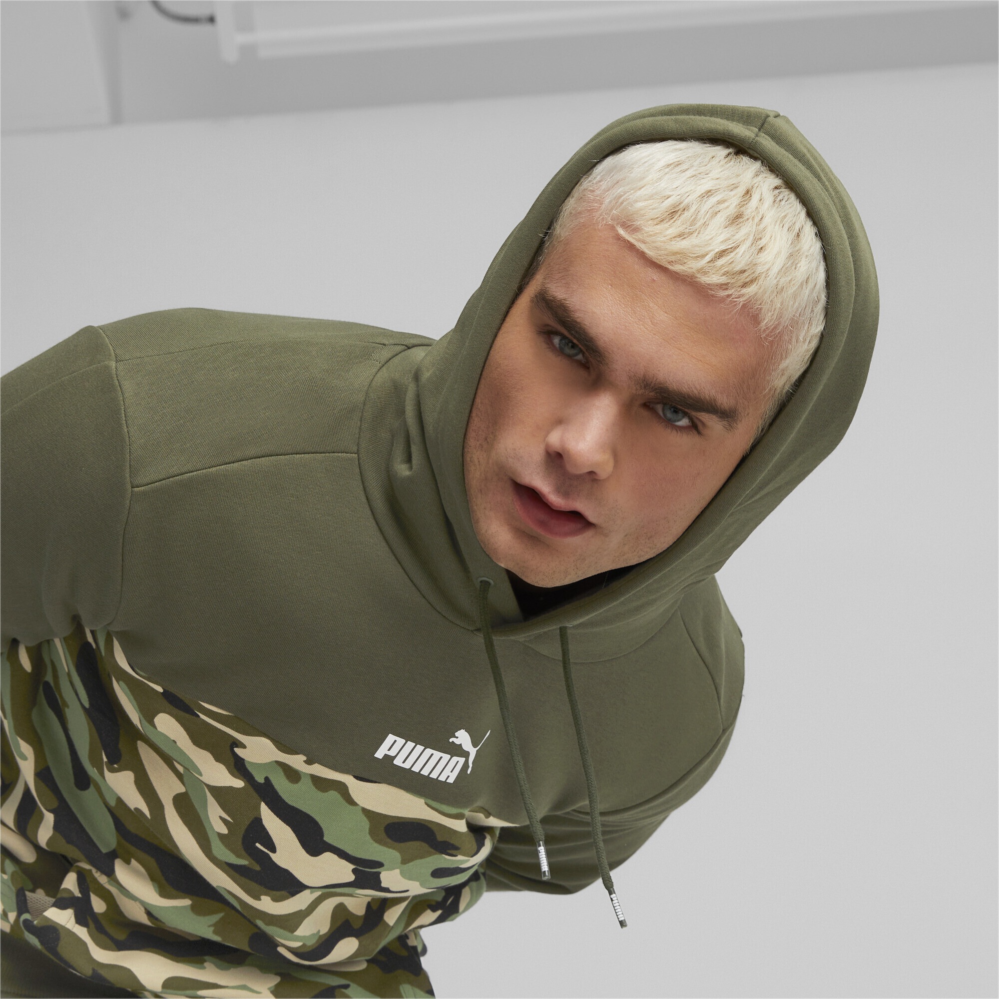 PUMA Sweatshirt »Essentials Block Camo Hoodie Herren«