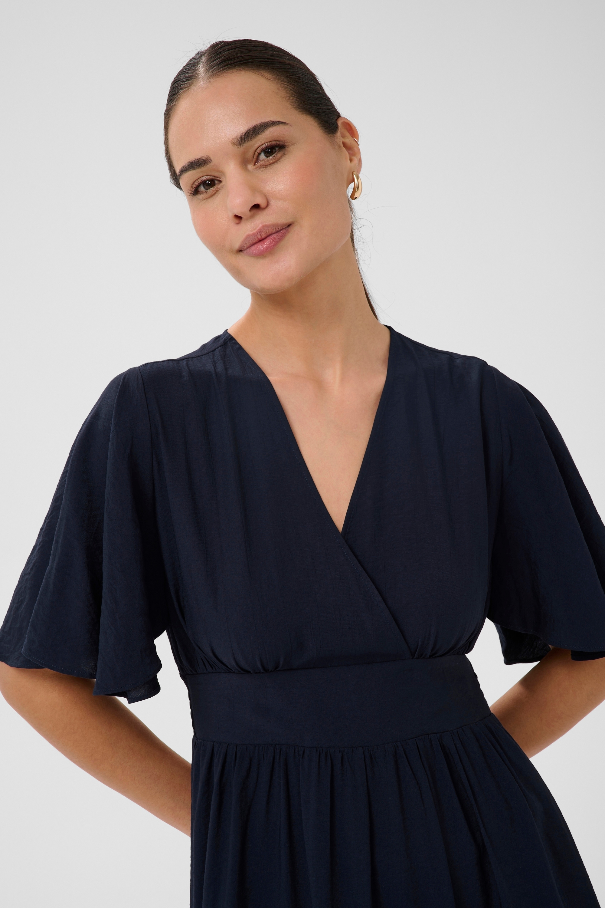KAFFE Midikleid »Kleid KAsirena«