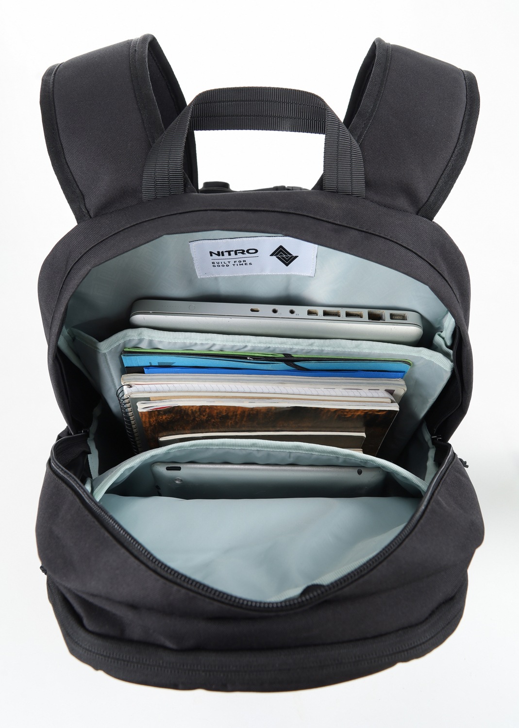 NITRO Freizeitrucksack »Future Hero«, Schulrucksack Freizeitrucksack Laptoprucksack Mäppchen