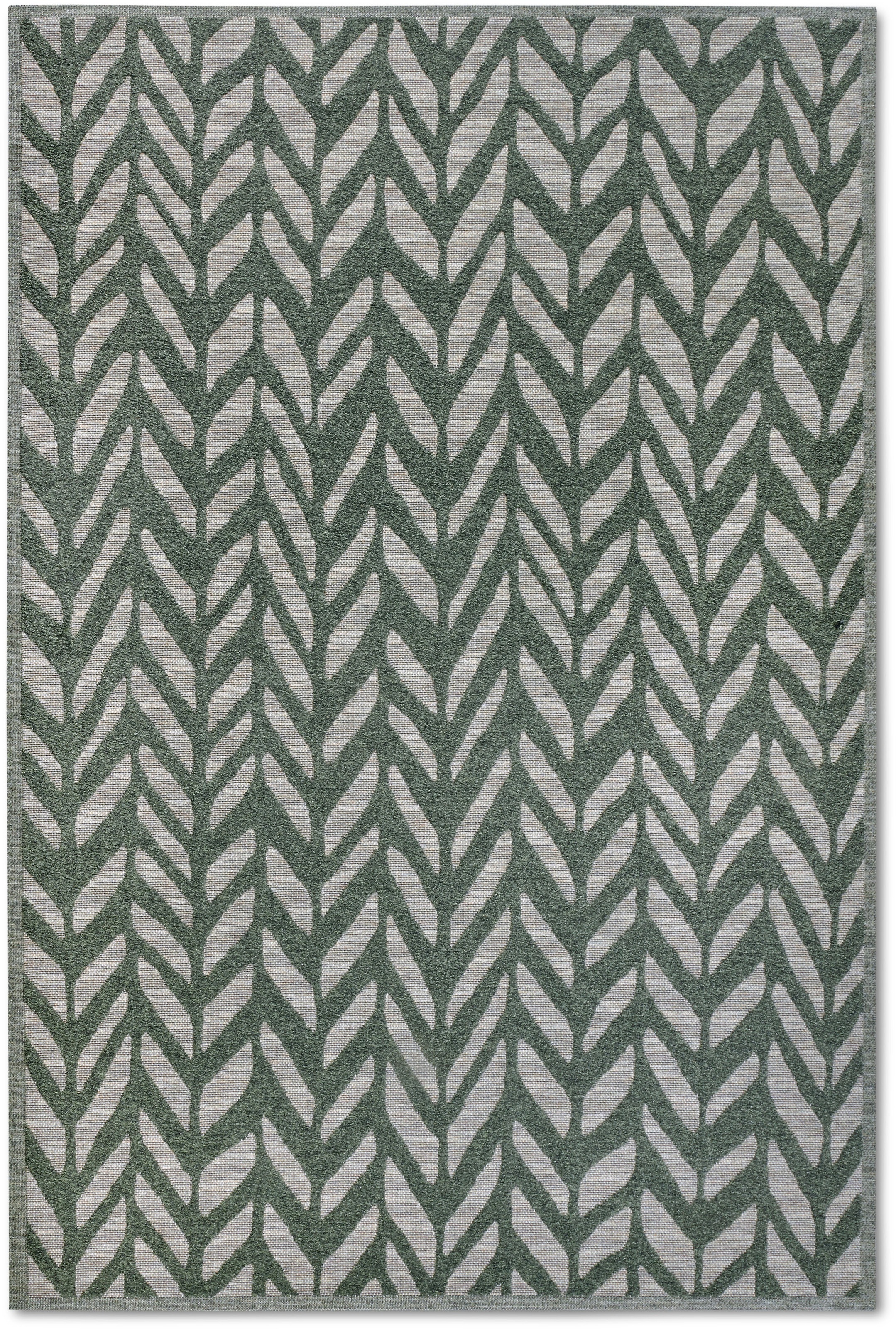 Villeroy & Boch Outdoorteppich »Georgette«, rechteckig, 4 mm Höhe, In-& Outdoor, Flachgewebe, wetterfest, Terrasse, Balkon, modern, Trend