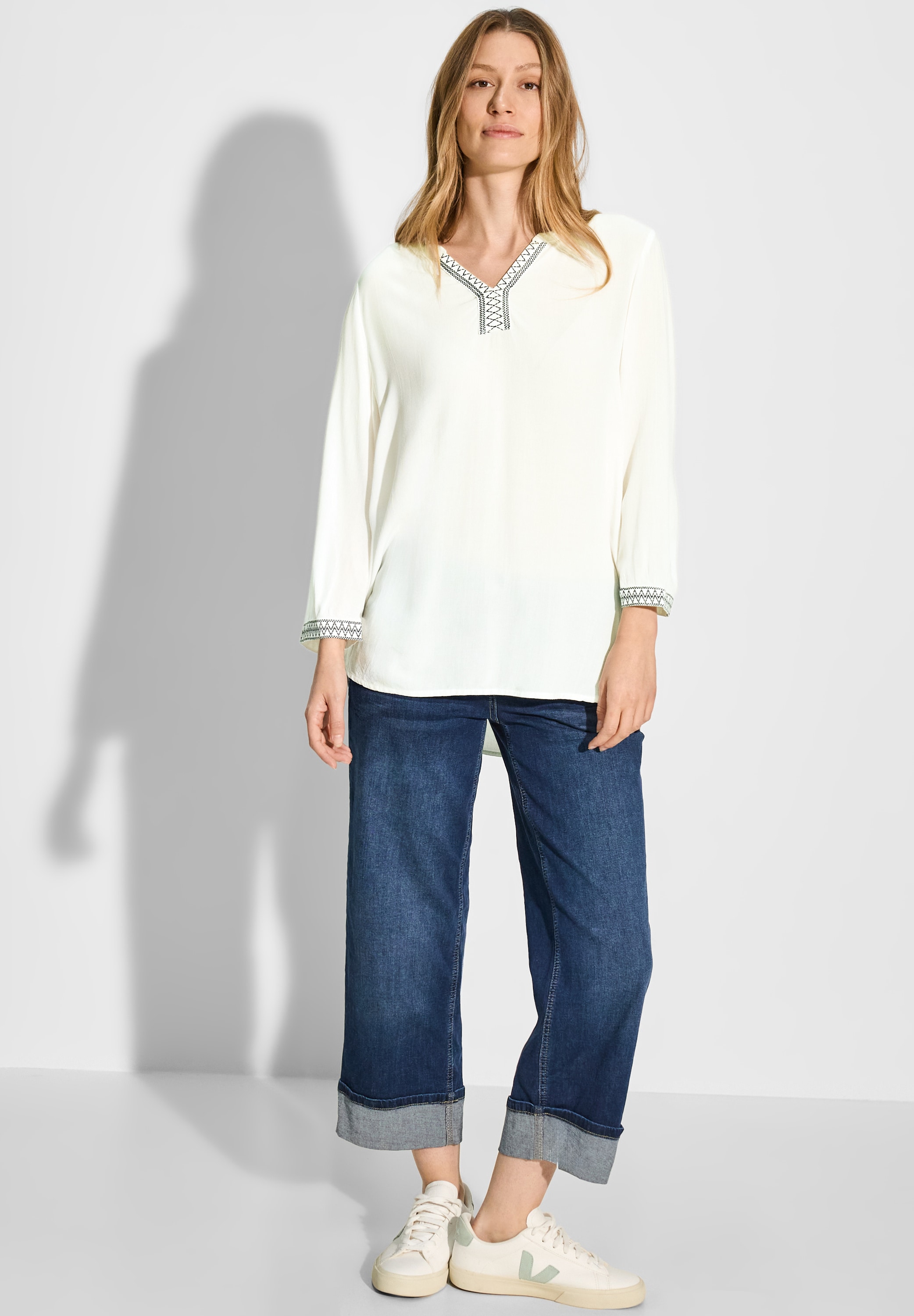 Cecil Shirtbluse, aus softer Viskose