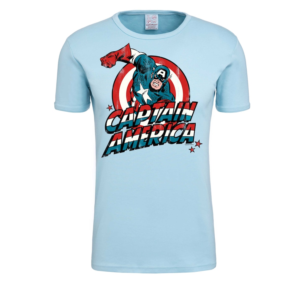 LOGOSHIRT T-Shirt »Captain America«
