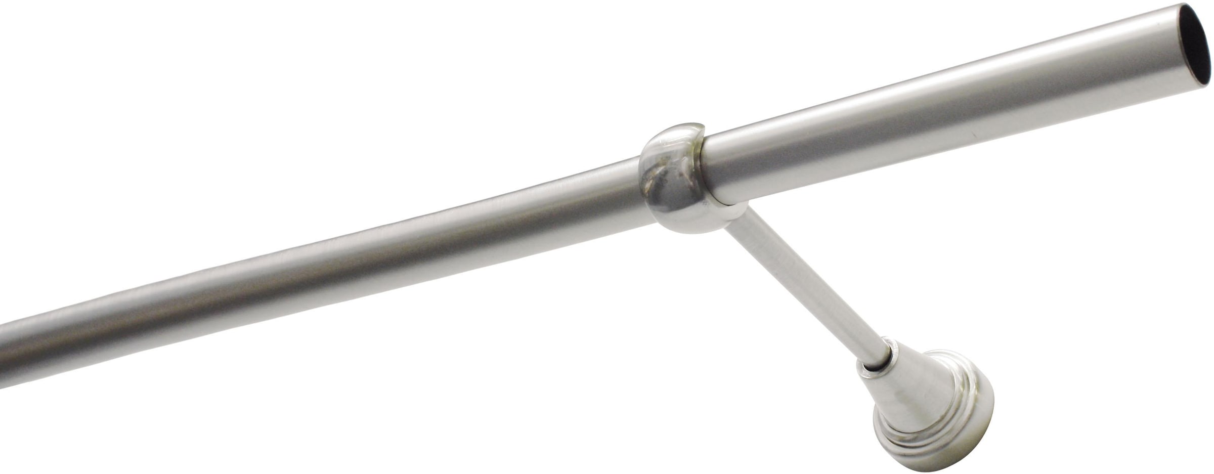 GARDINIA Gardinenstange "Set Metall" Ø 19 mm 1 läufig-läufig Fixmaß 1-Lauf günstig online kaufen