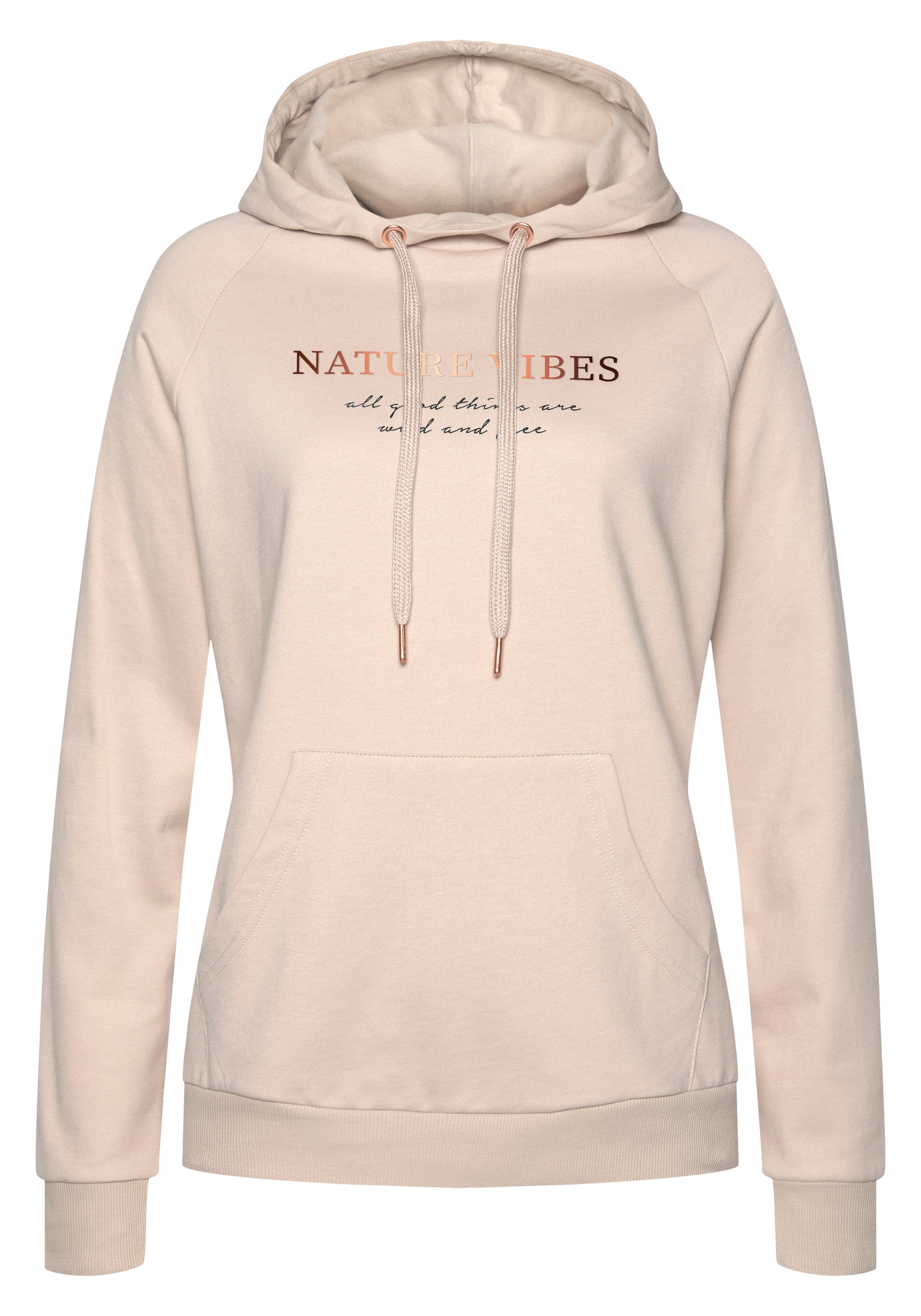LASCANA Hoodie, mit Kängurutasche, Loungewear günstig online kaufen
