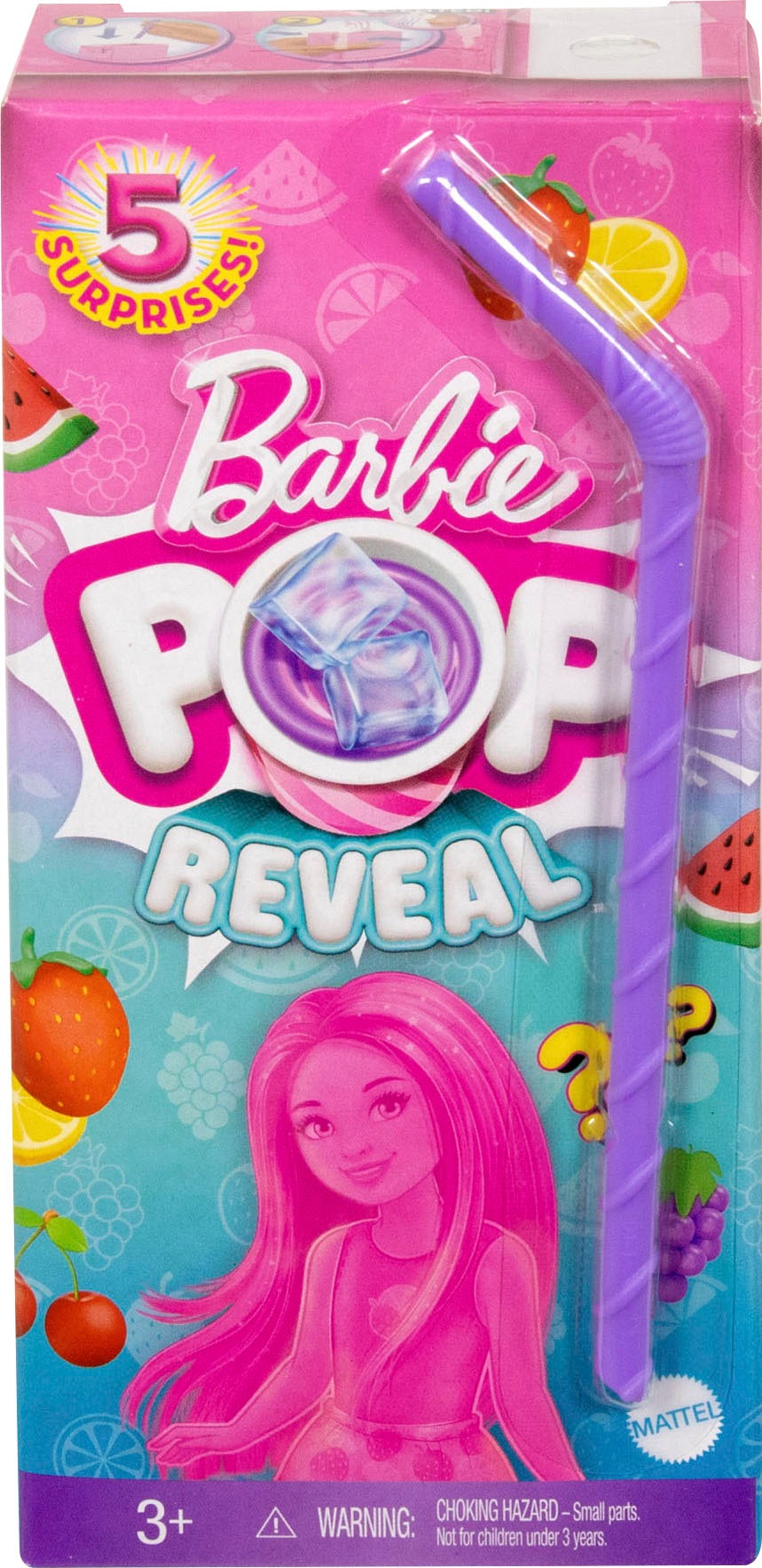 Barbie Anziehpuppe »Pop Reveal kleine Chelsea-Puppe der Fruit Serie«, mit 5 Überraschungen