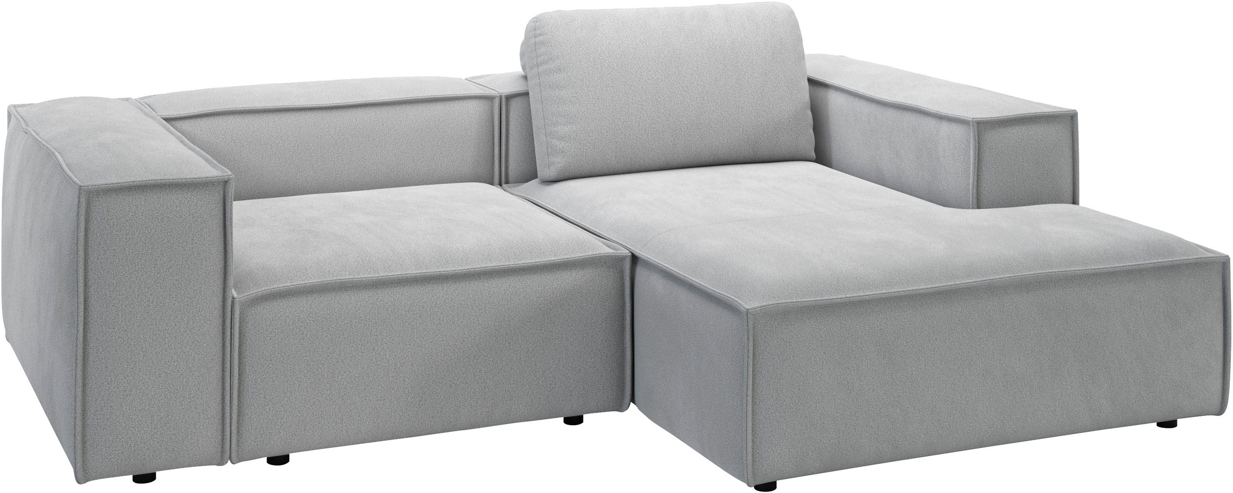 Places of Style Ecksofa "Watertown, kompakte L-Form, 246 cm breite für klei günstig online kaufen