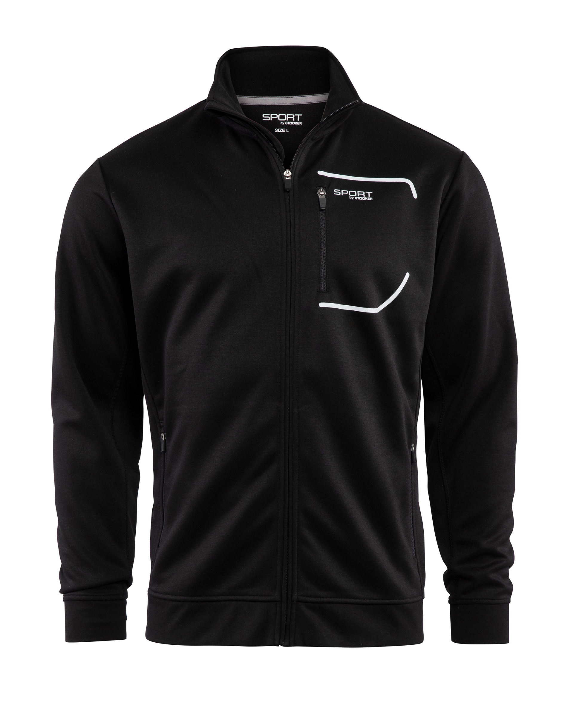 Stooker Men Sweatjacke »Sweatjacke Sportjacke SYDNEY mit Stehkragen«, Sportjacke Stehkragen Regular Fit für Herren