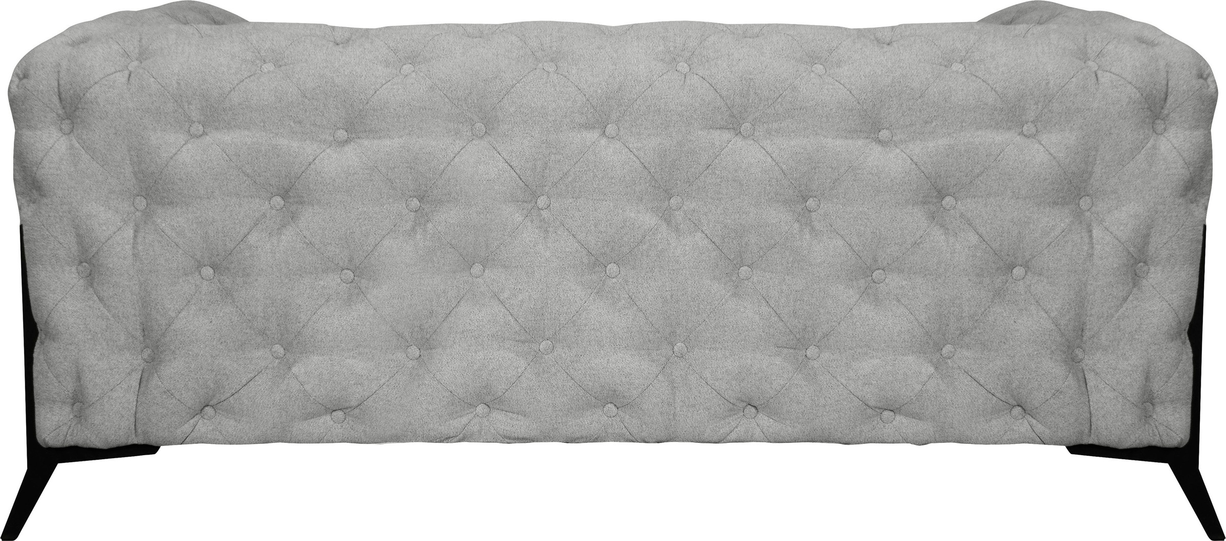 Leonique Chesterfield-Sofa »Amaury«, aufwändige Knopfheftung, moderne Chesterfield Optik, Fußfarbe wählbar