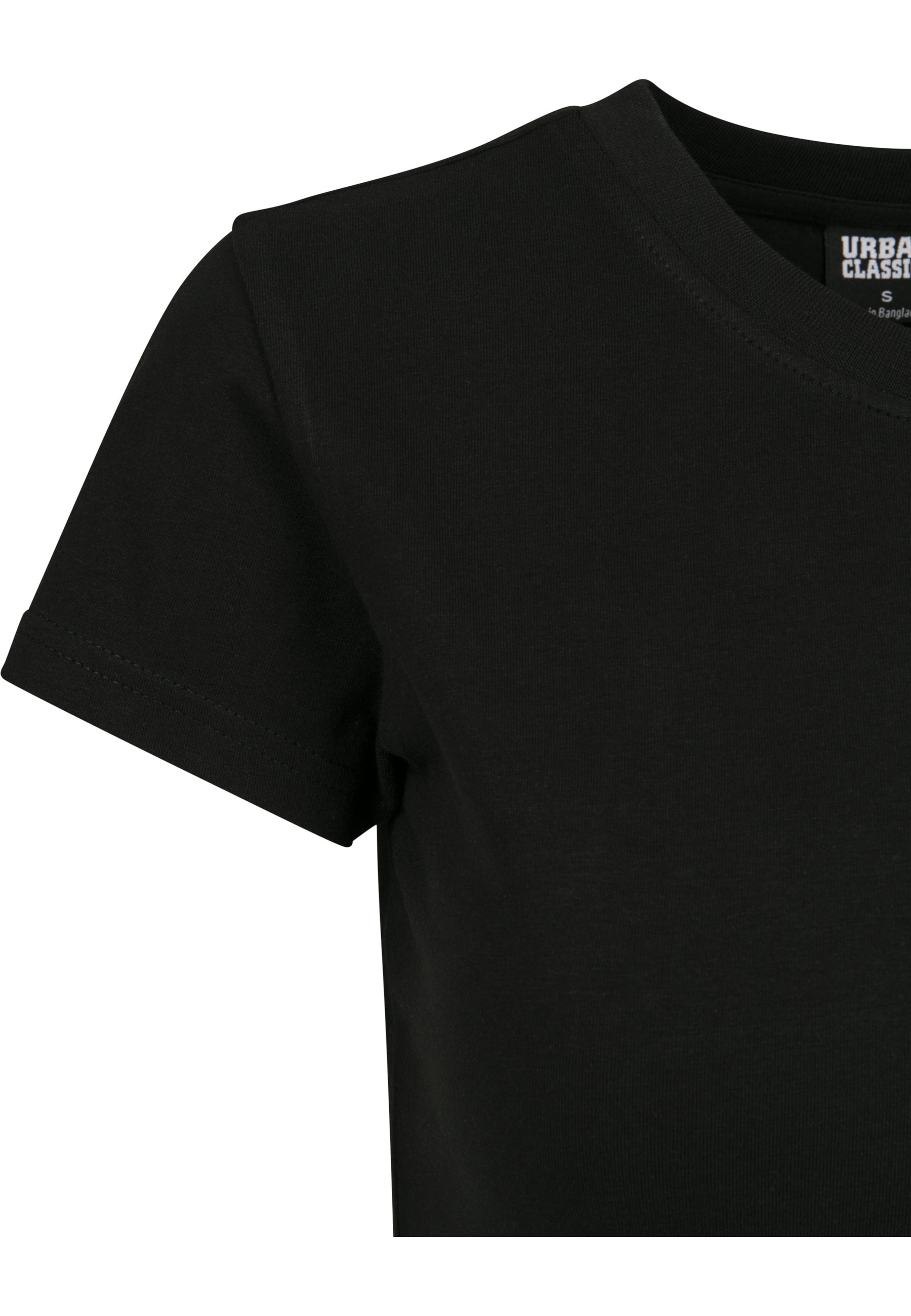 URBAN CLASSICS T-Shirt »Urban Classics Damen Ladies Stretch Jersey Cropped Tee« 1 Stk.