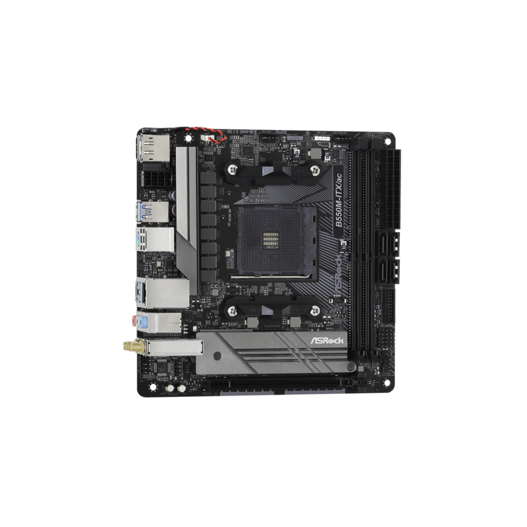 Asrock Mainboard »B550M-ITX/ac«