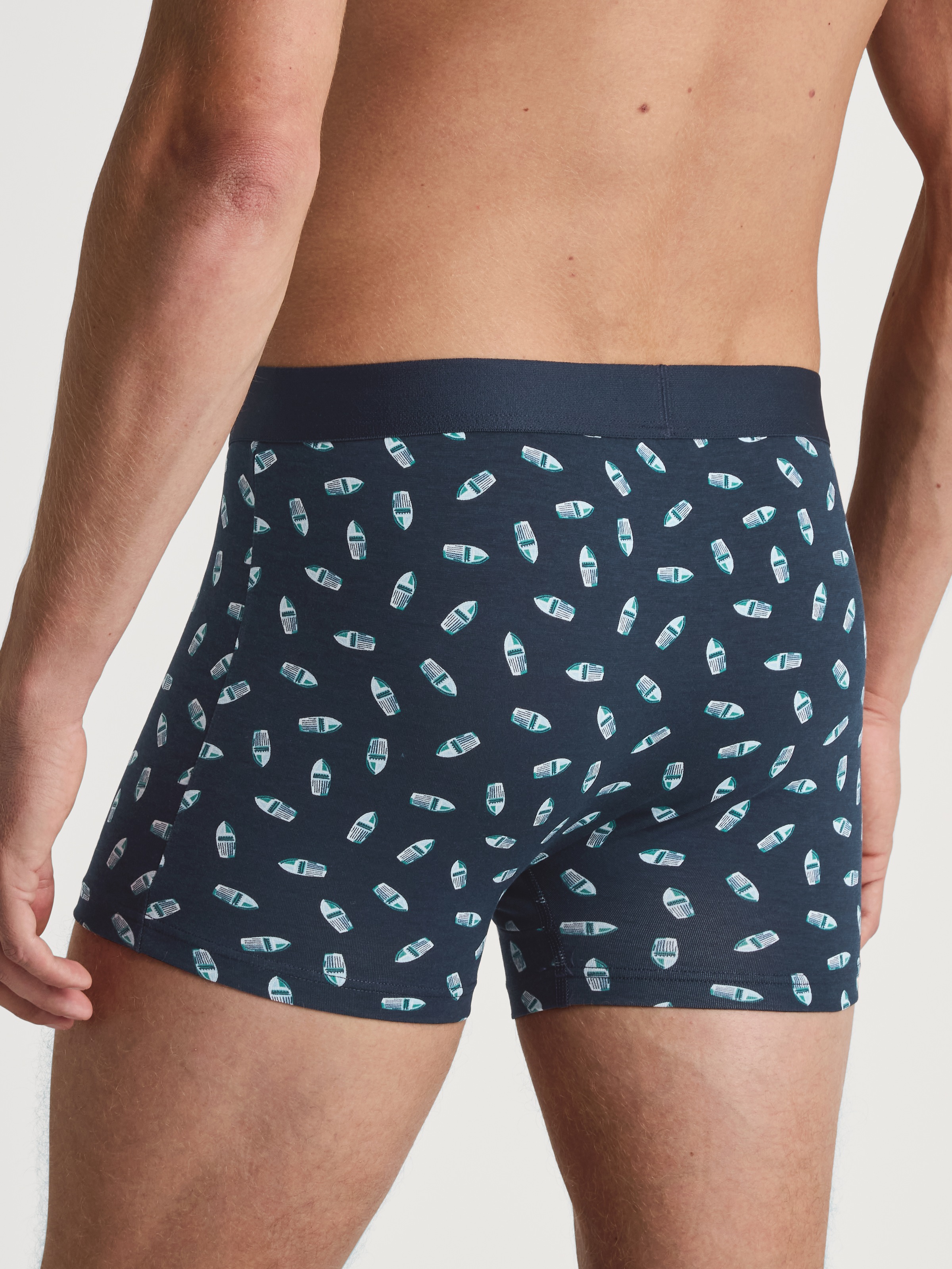 CALIDA Boxershorts »Cotten Code Design«, mit weichem Elastikbund