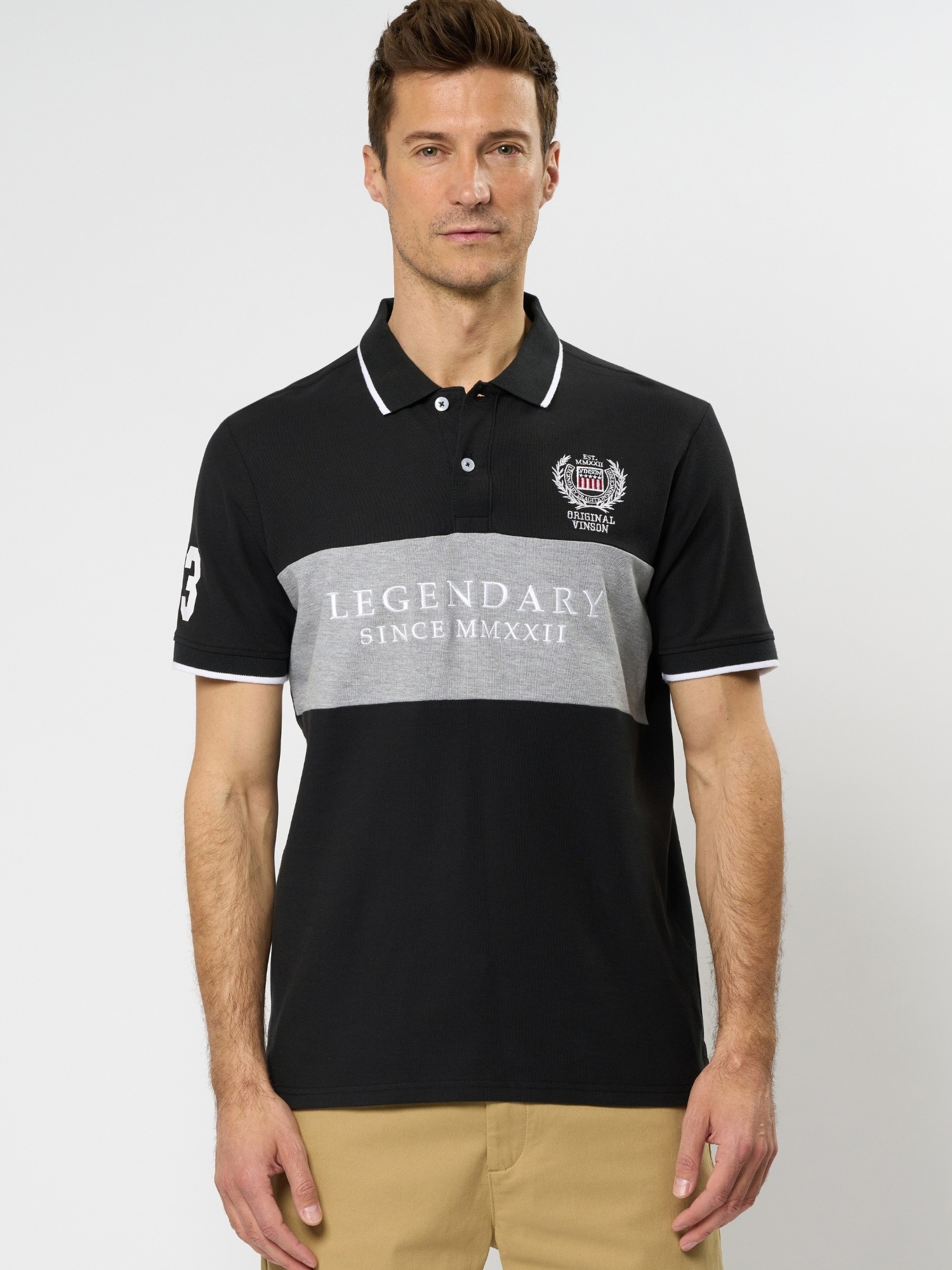 VINSON Kurzarmhemd »VINSON Polo VMRory«