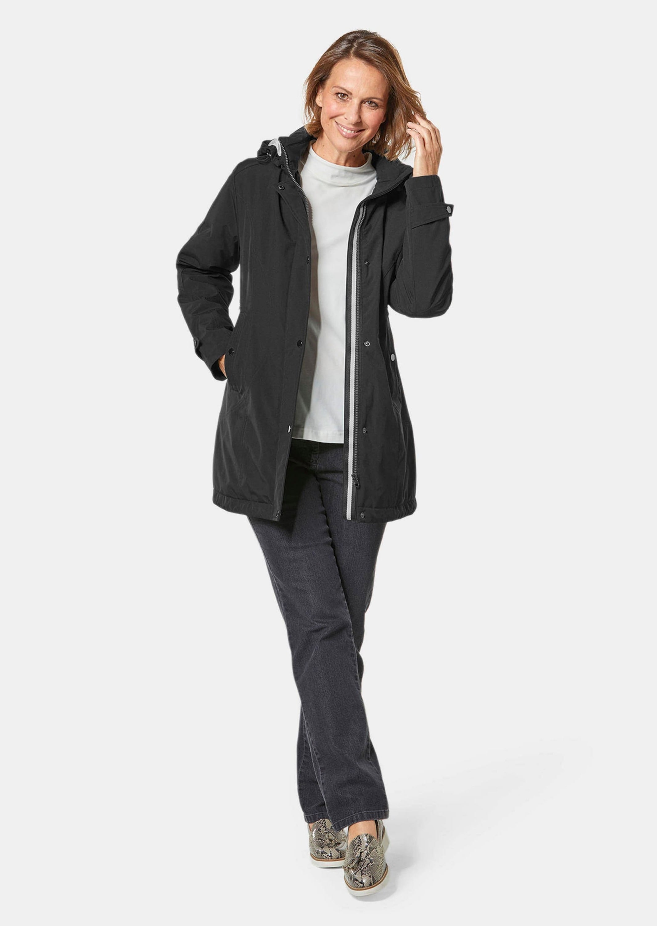 GOLDNER Kurzjacke »Jacke Sportliche Jacke mit vielen Details«