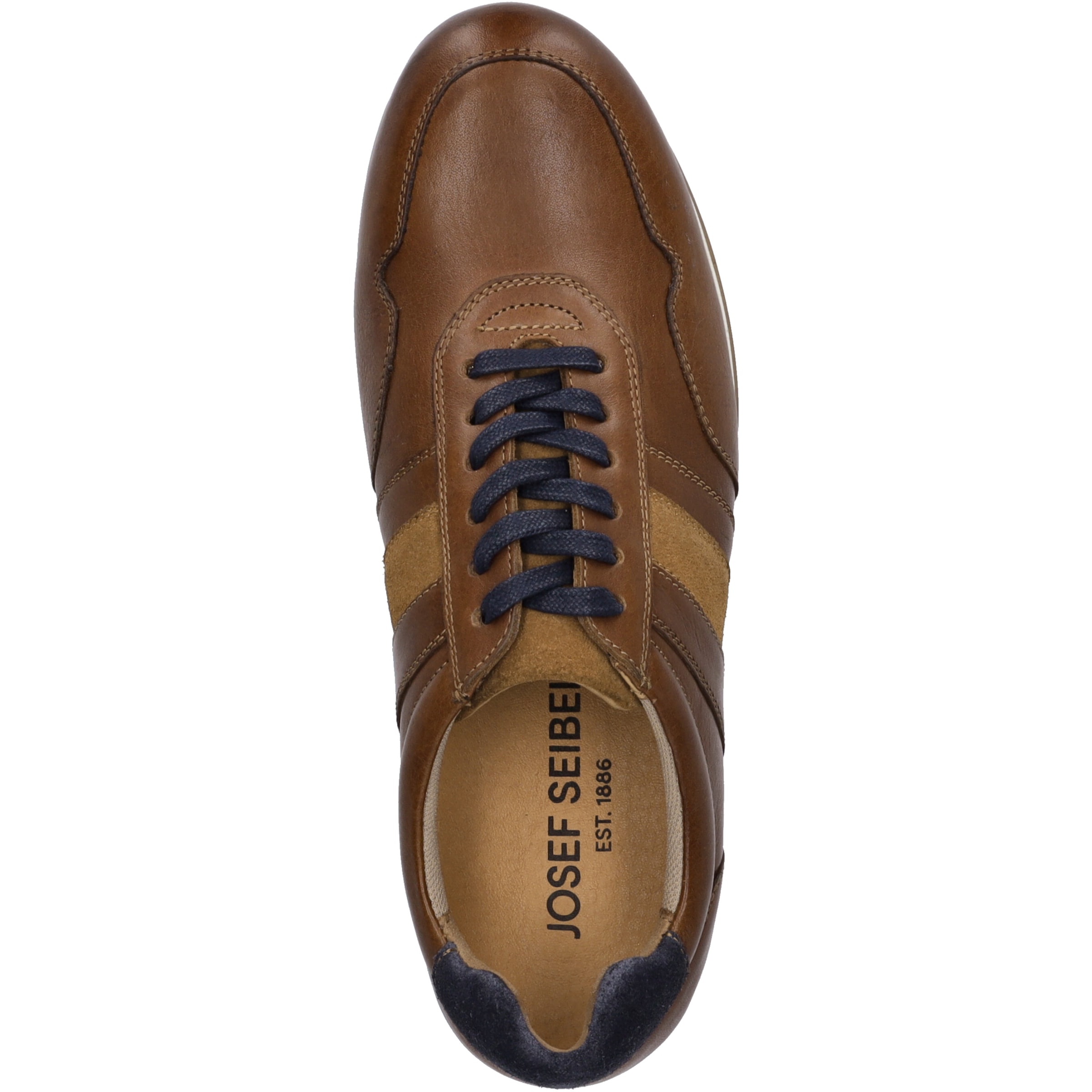 Josef Seibel Schnürschuh »Colby 02, cognac-kombi«