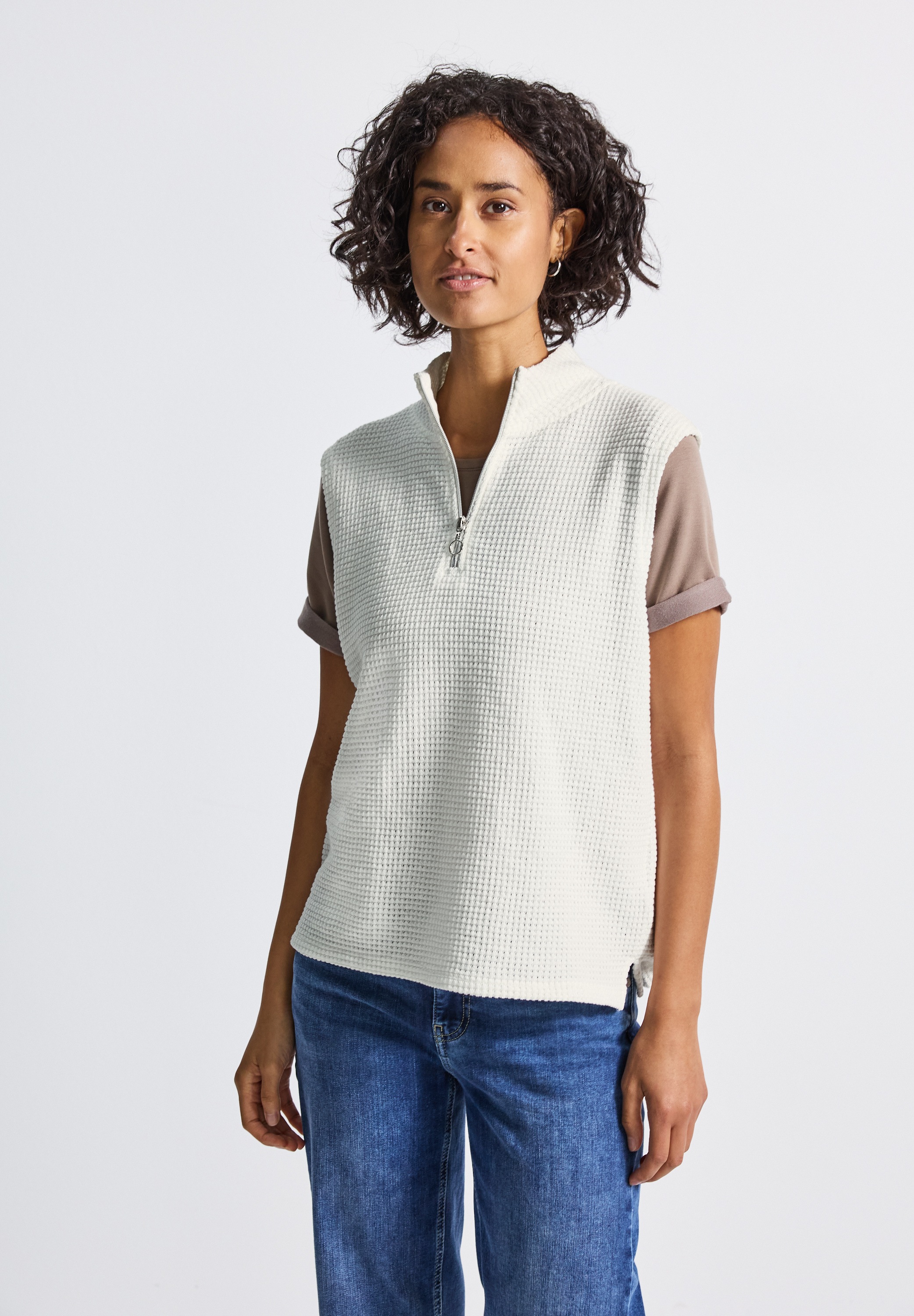 STREET ONE Stehkragenshirt, mit Turtleneck günstig online kaufen