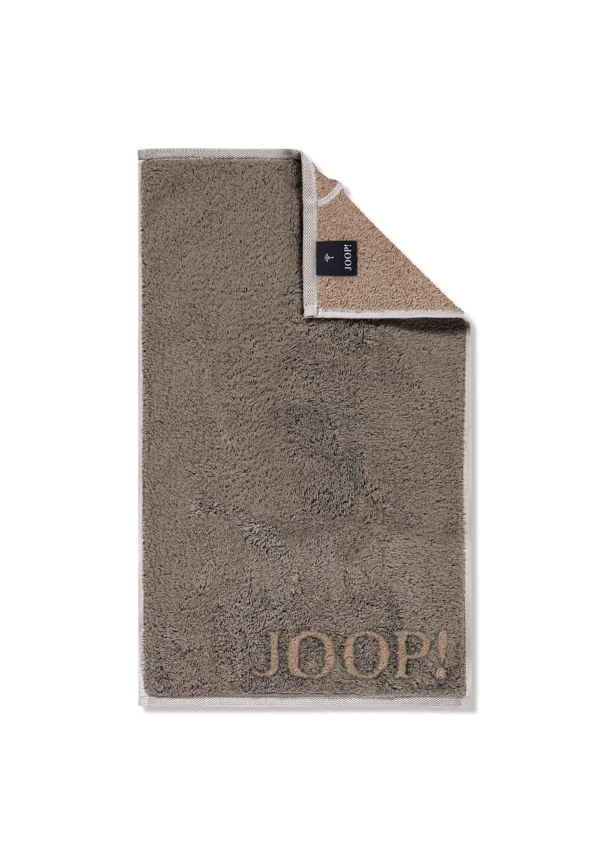 Gästehandtuch JOOP, B:30cmtaupe, Obermaterial: 100% Baumwolle CO., Handtücher, "Gästetuch J Joop Contour 1er Pack"