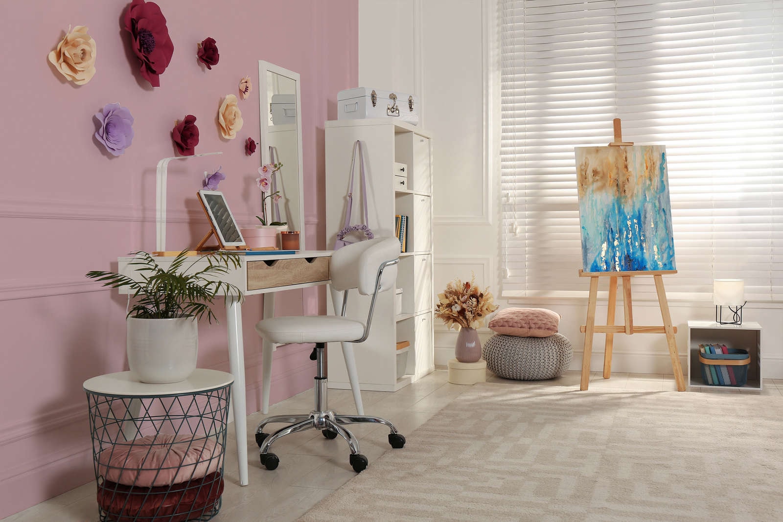 A.S. Création Wandfarbe »Premium Innenwandfarbe PURO Tuchmatt lovely rose« ideal für Wohnzimmer, Schlafzimmer, Flur und Küche, Farbwelt Rosa