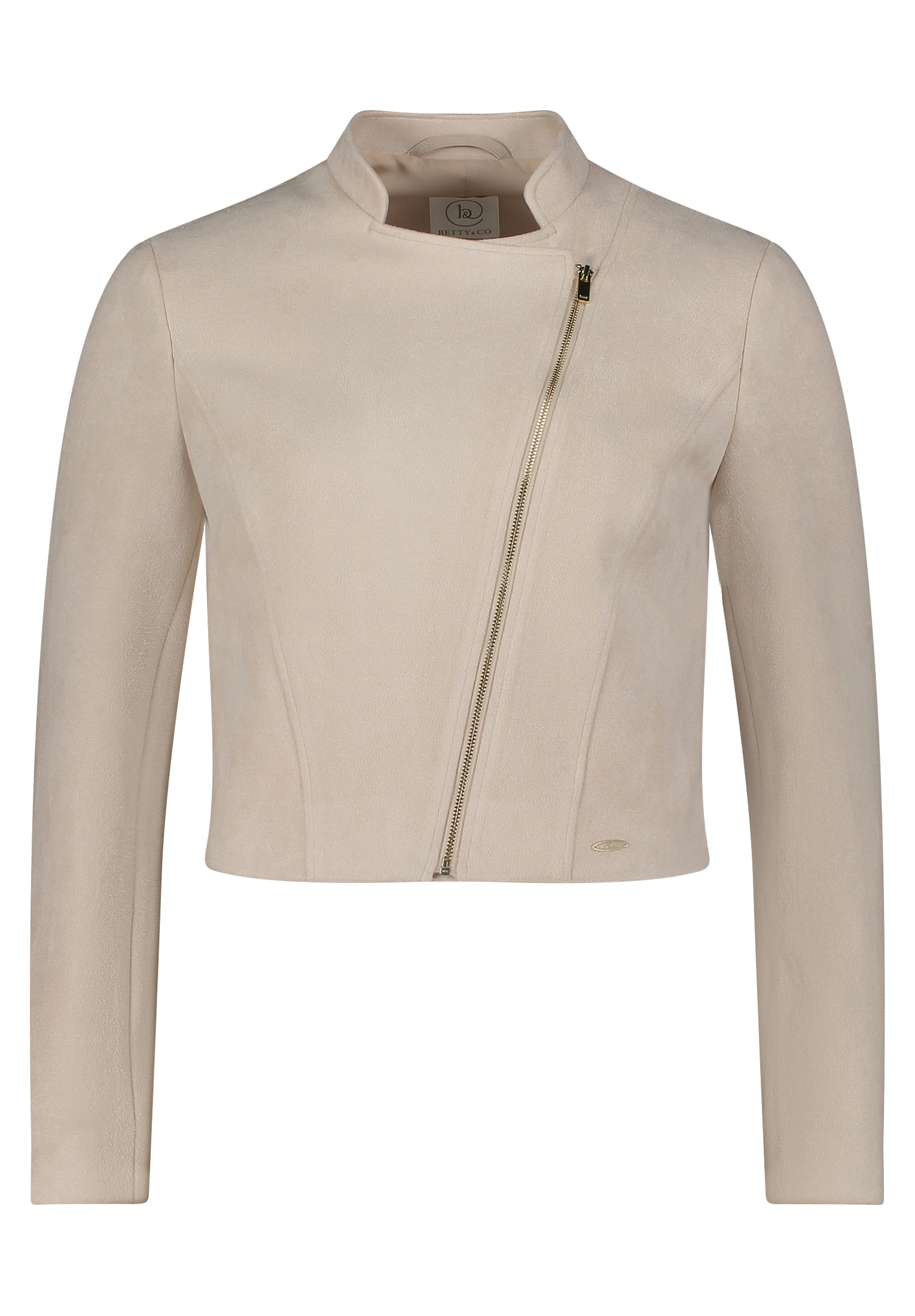 Betty&Co Jackenblazer »Damen mit Stehkragen« Material