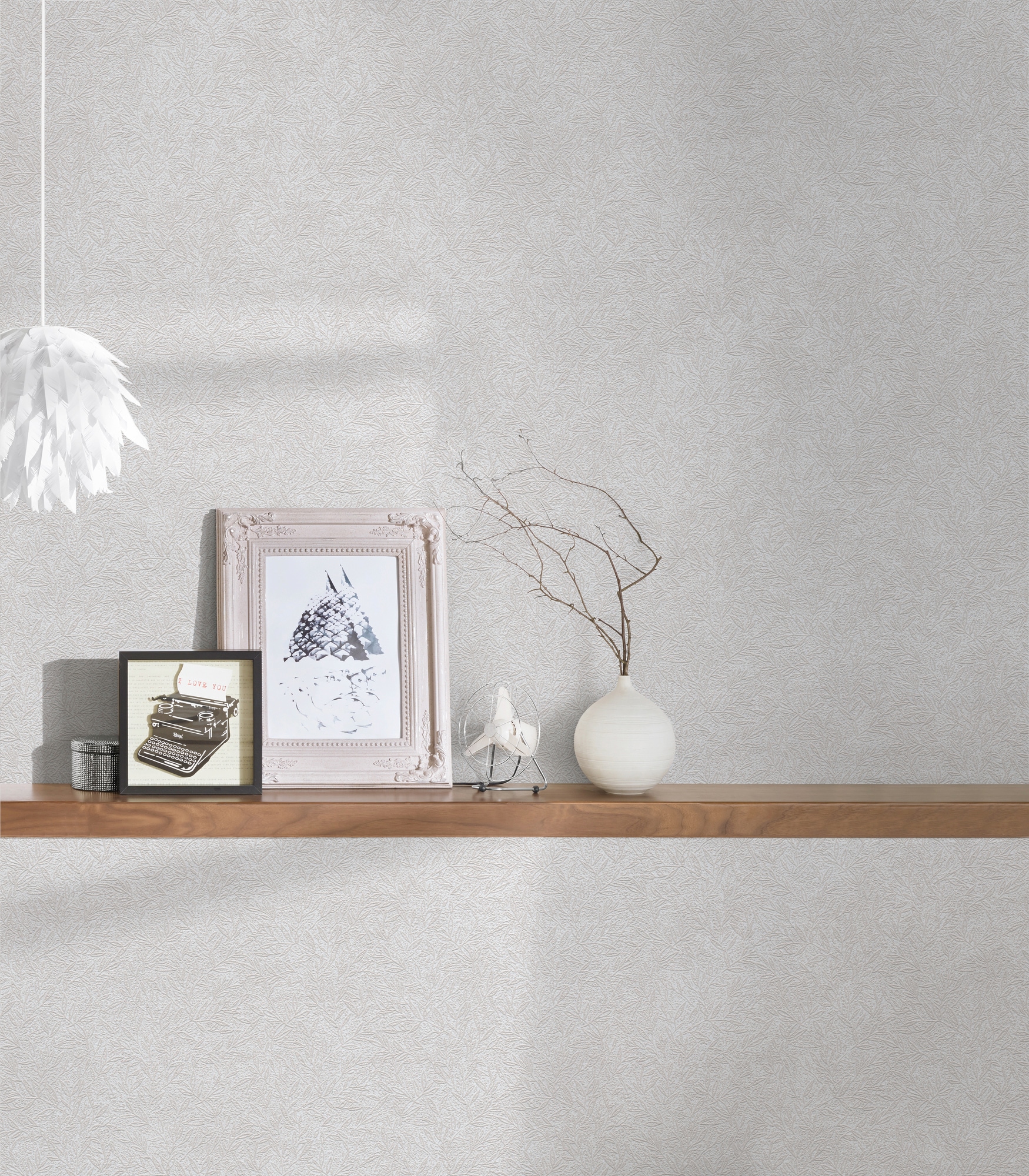 A.S. Création Vliestapete »Attractive«, floral-botanisch, Glanz Tapete Blumen