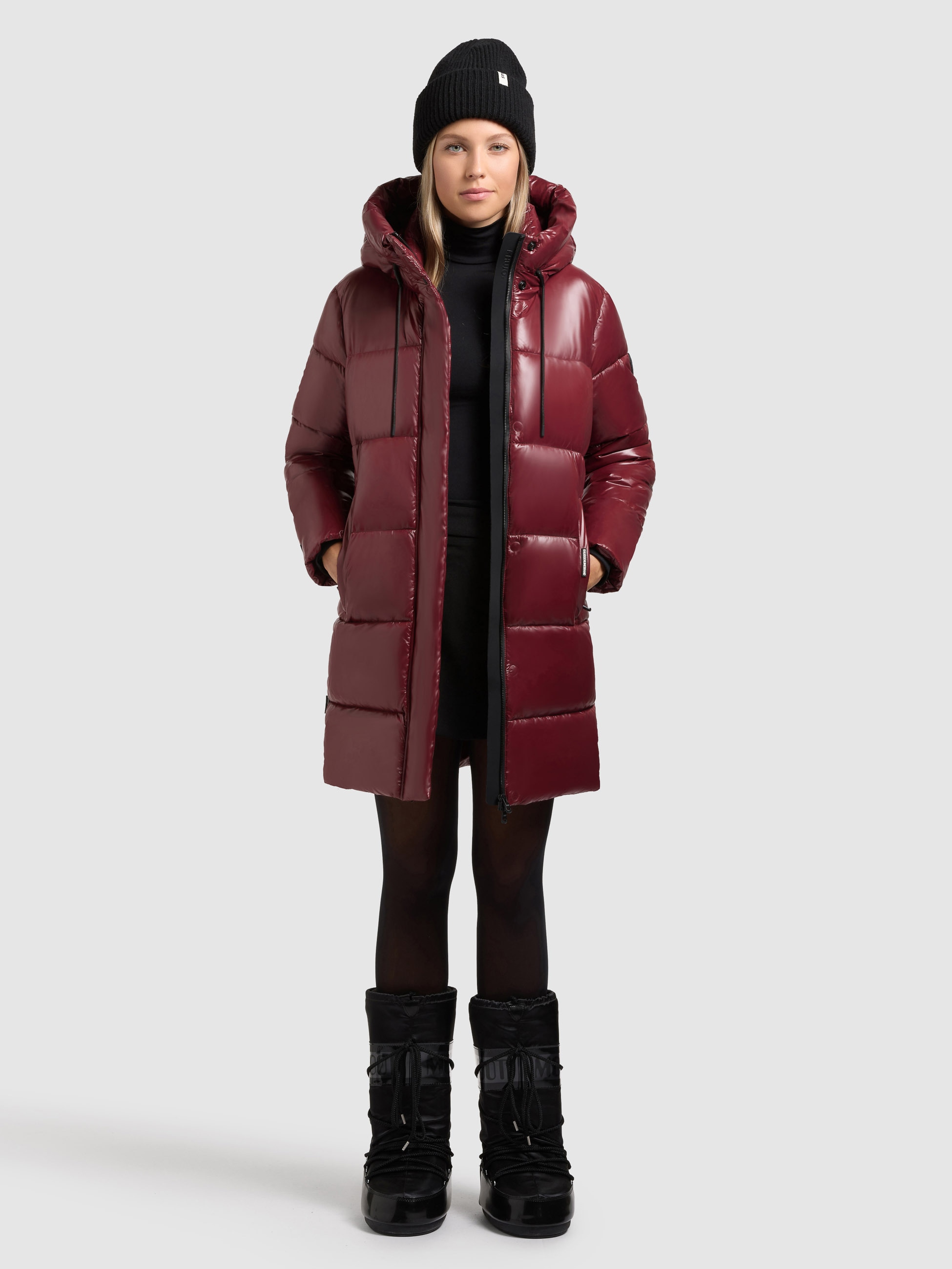 khujo Steppjacke "JANOU" mit Kapuze günstig online kaufen