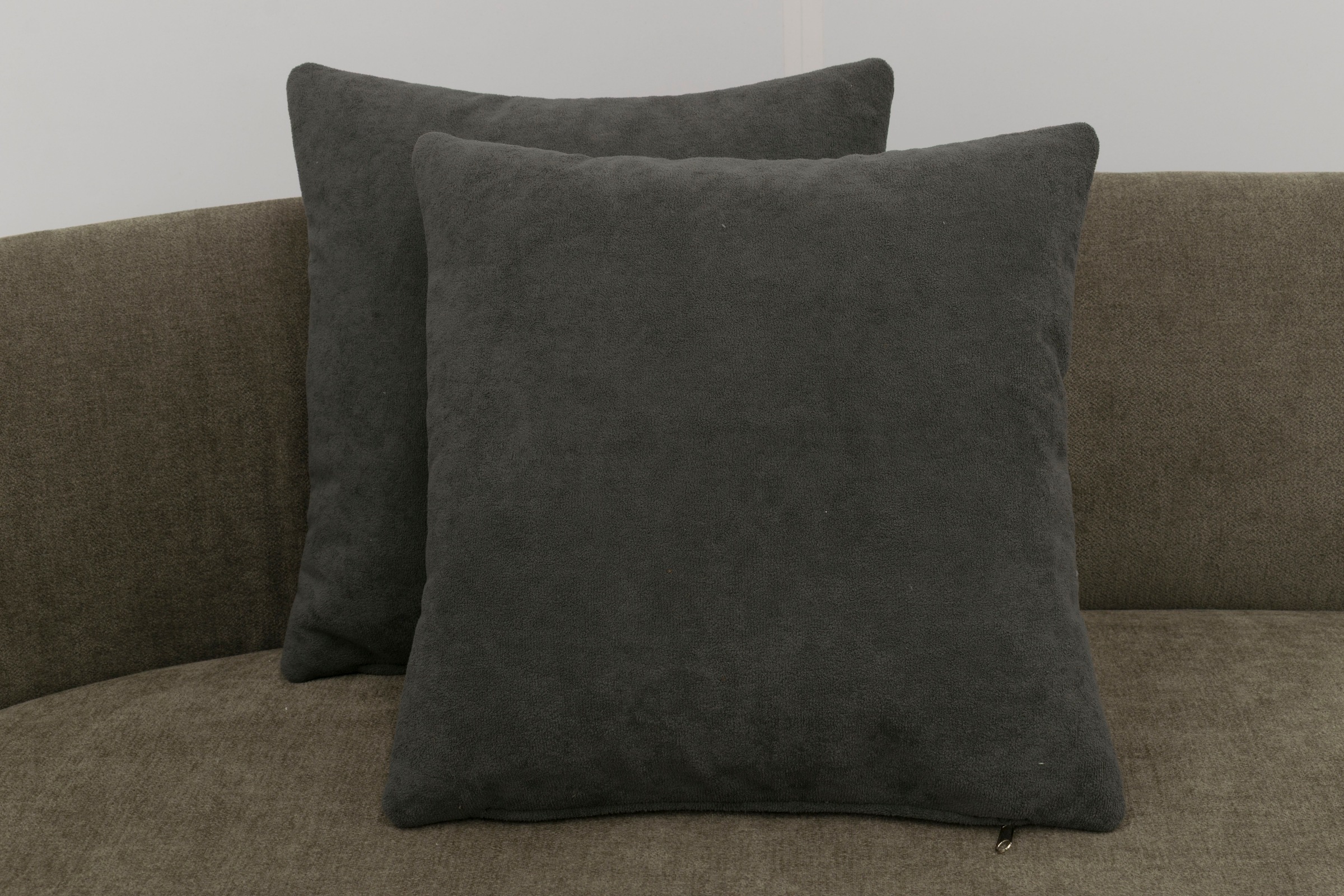 OTTO home Dekokissen "Salltum" Dekokissen mit Füllung, Sofakissen 2er Set 40x40cm
