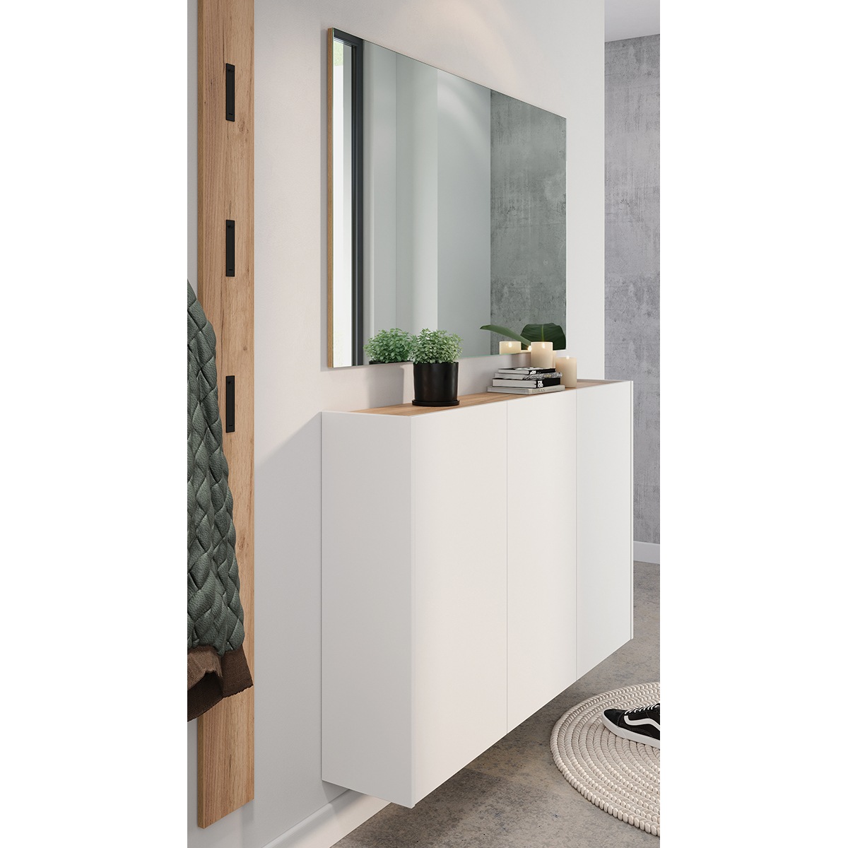 GERMANIA Garderoben-Set "GW-Libbiano" 3 Stk. tlg. günstig online kaufen