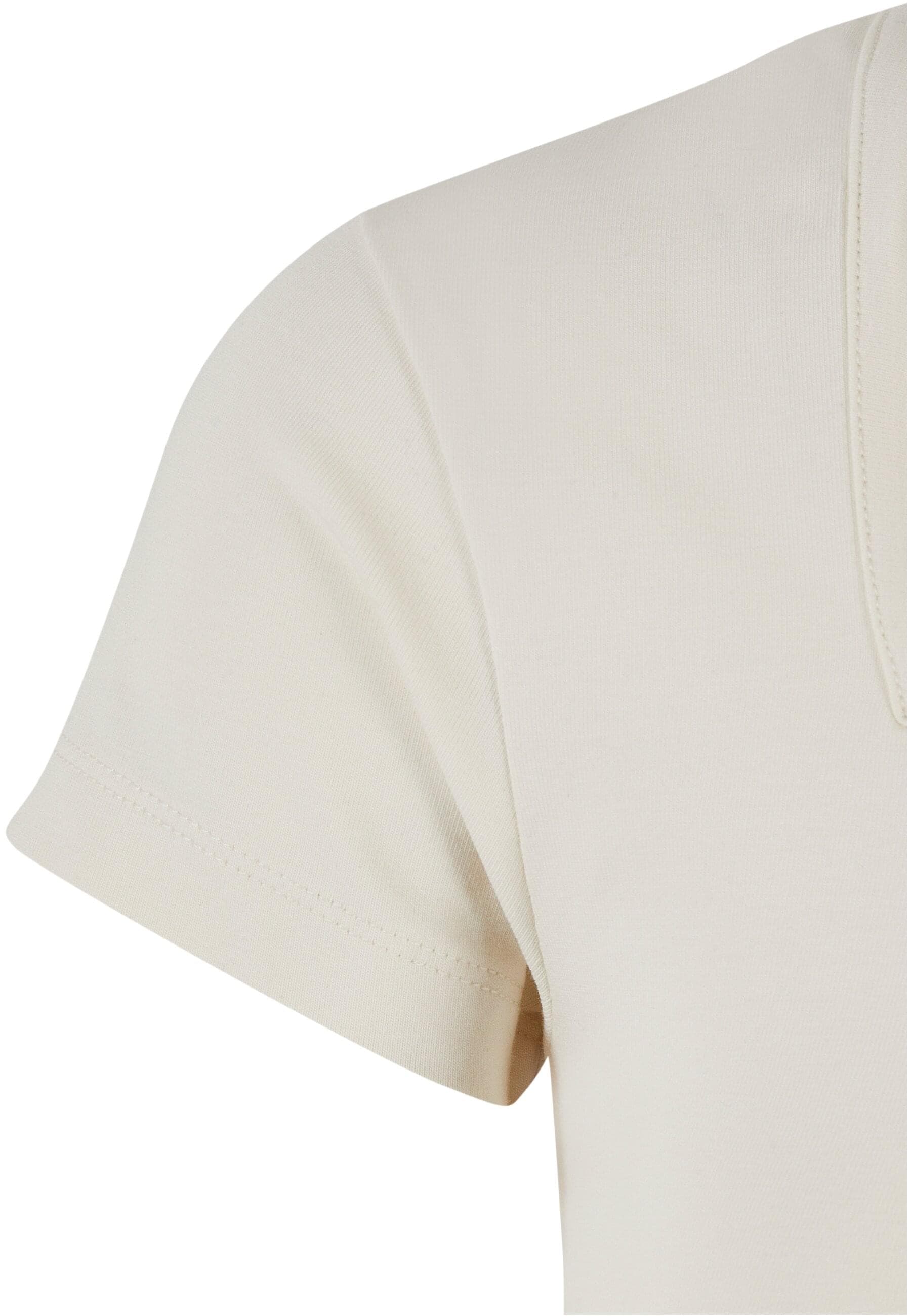 URBAN CLASSICS T-Shirt »Urban Classics Damen Ladies Organic Asymmetric Neckline Tee«, (1 tlg.)