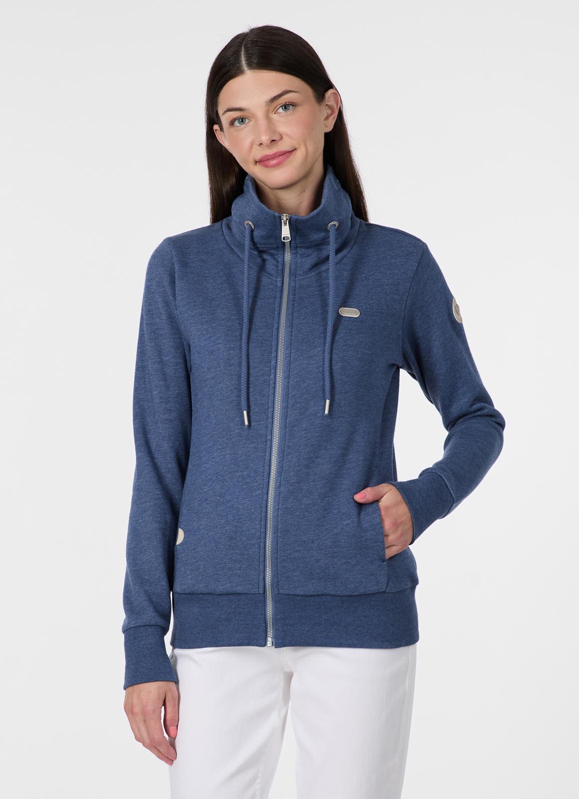 Ragwear "RONETTE A" Baumwollmischung mit Marken-Stickerei