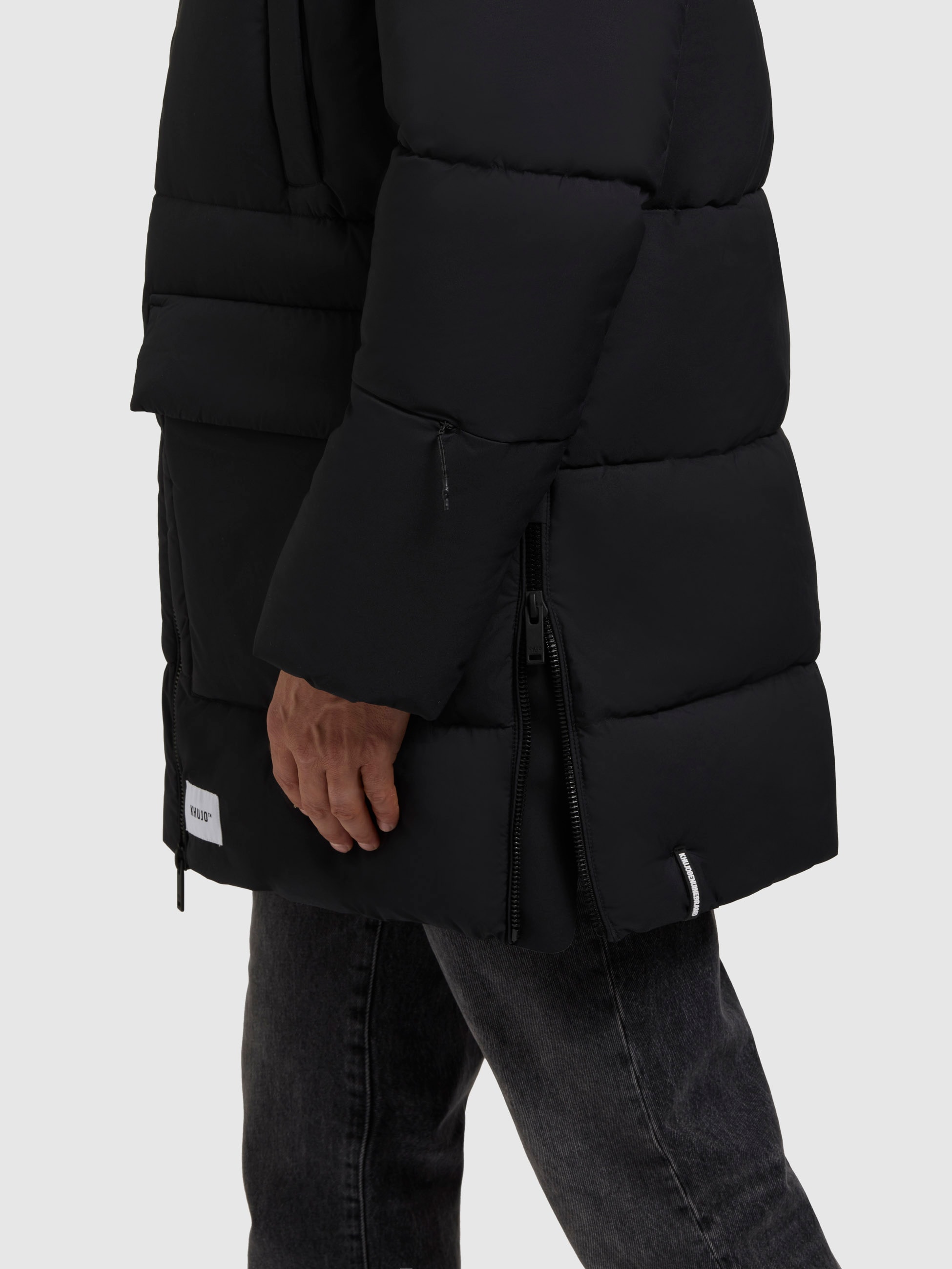 khujo Steppjacke »WELM MATT«, mit Kapuze