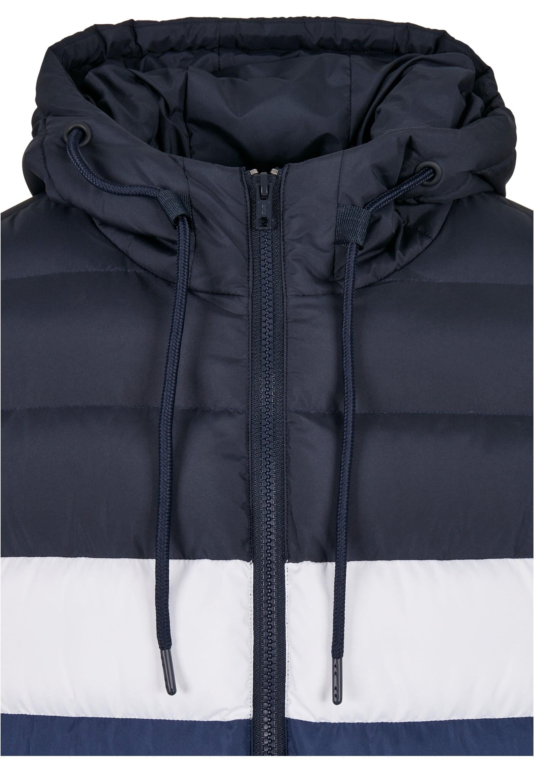 URBAN CLASSICS Winterjacke »Urban Classics Herren Colorblock Bubble Jacket«, (1 St.), mit Kapuze