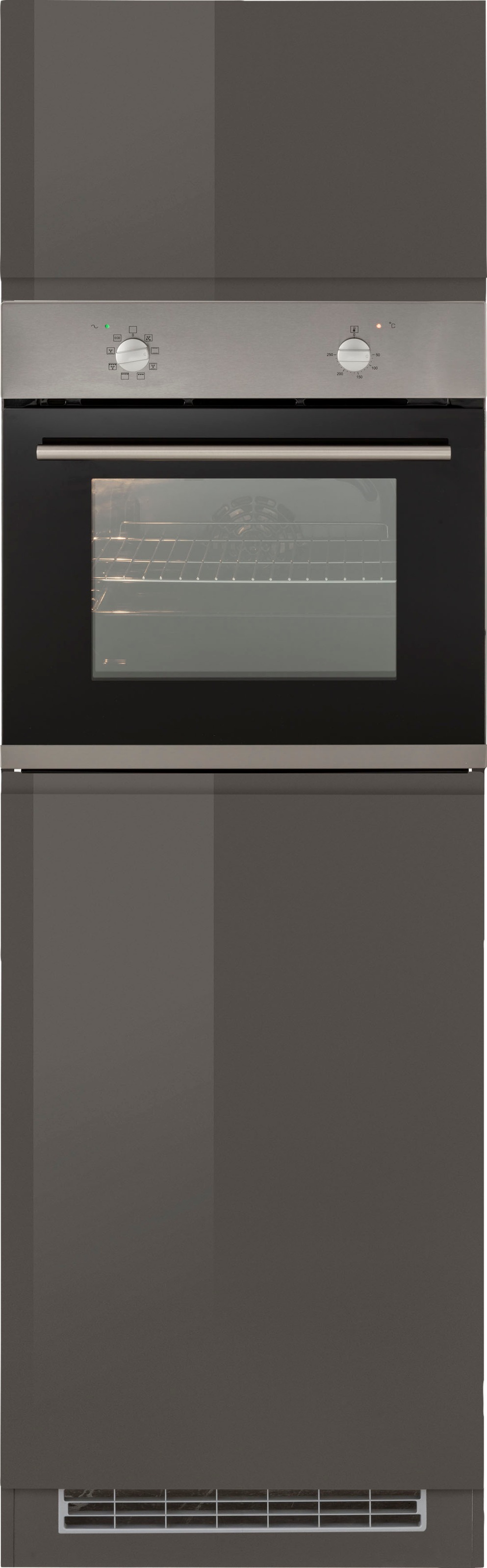 HELD MÖBEL Backofen/Kühlumbauschrank "Virginia", 200 cm hoch, 60 cm breit, günstig online kaufen